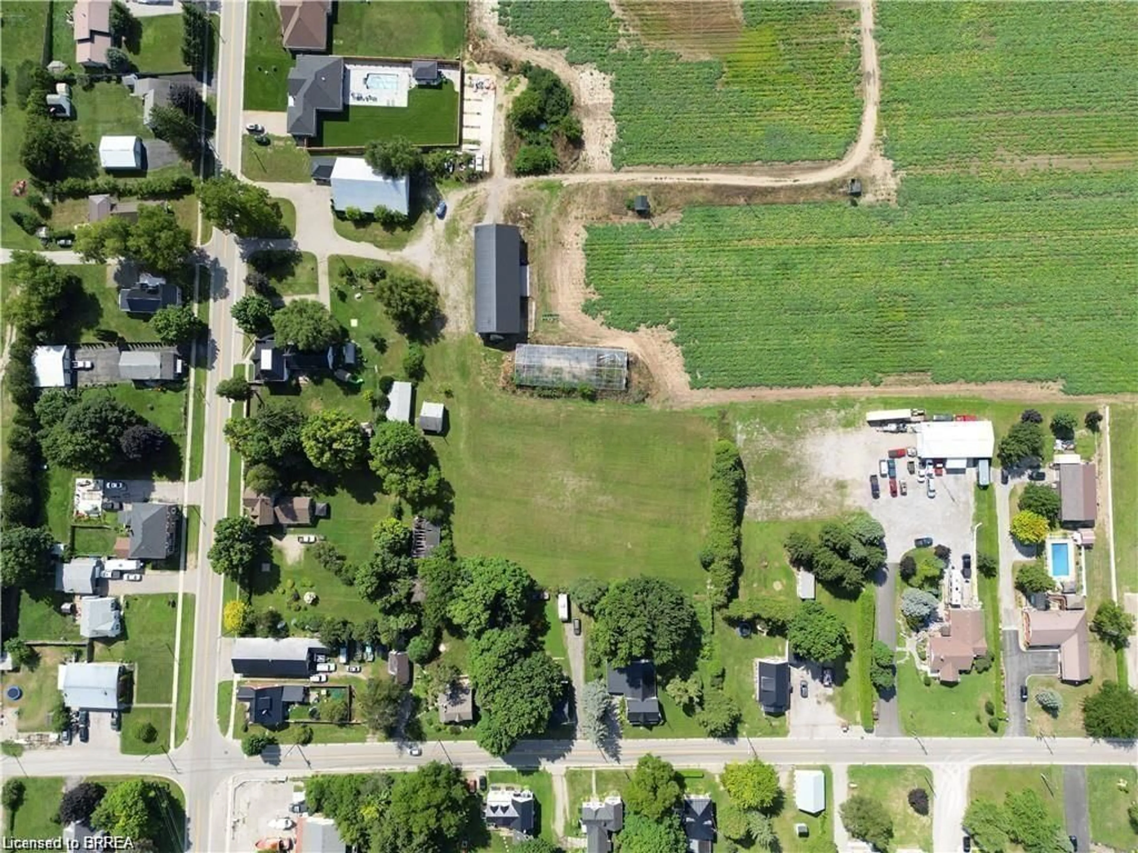 A pic from outside/outdoor area/front of a property/back of a property/a pic from drone, street for 1009 Windham Centre Rd, Windham Centre Ontario N0E 2A0