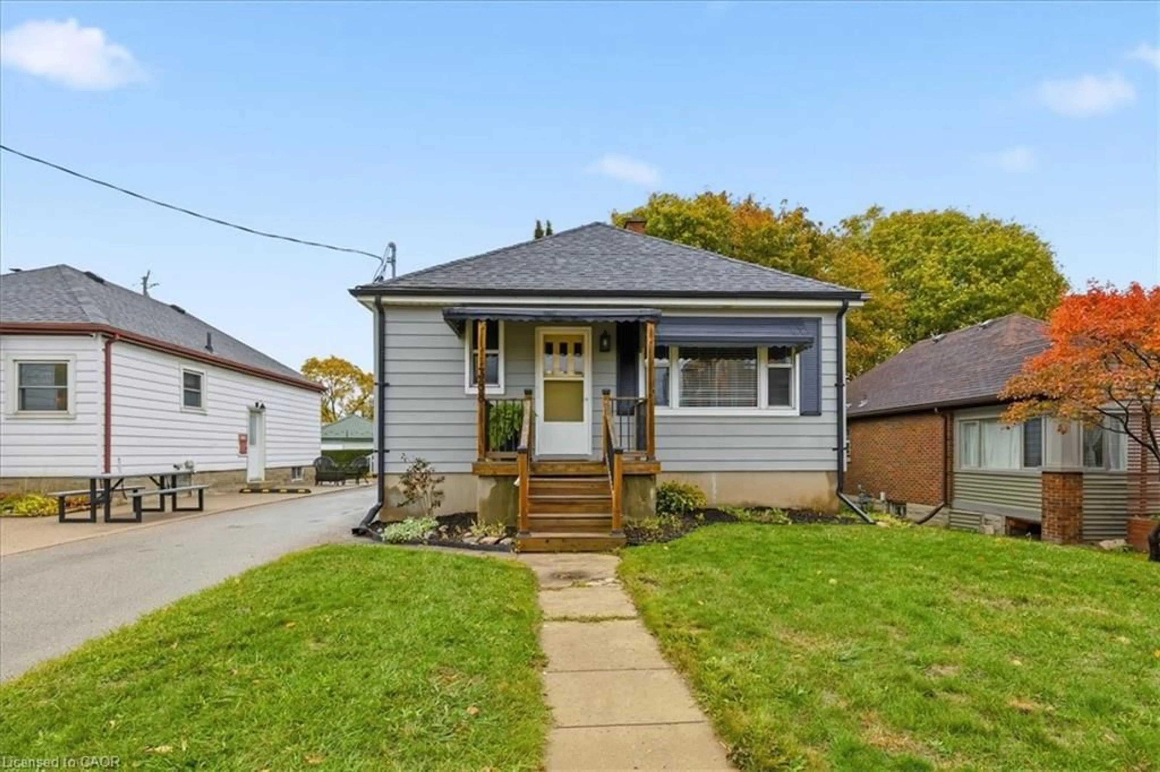 Home with vinyl exterior material, street for 388 Lancaster St, Kitchener Ontario N2H 4V7