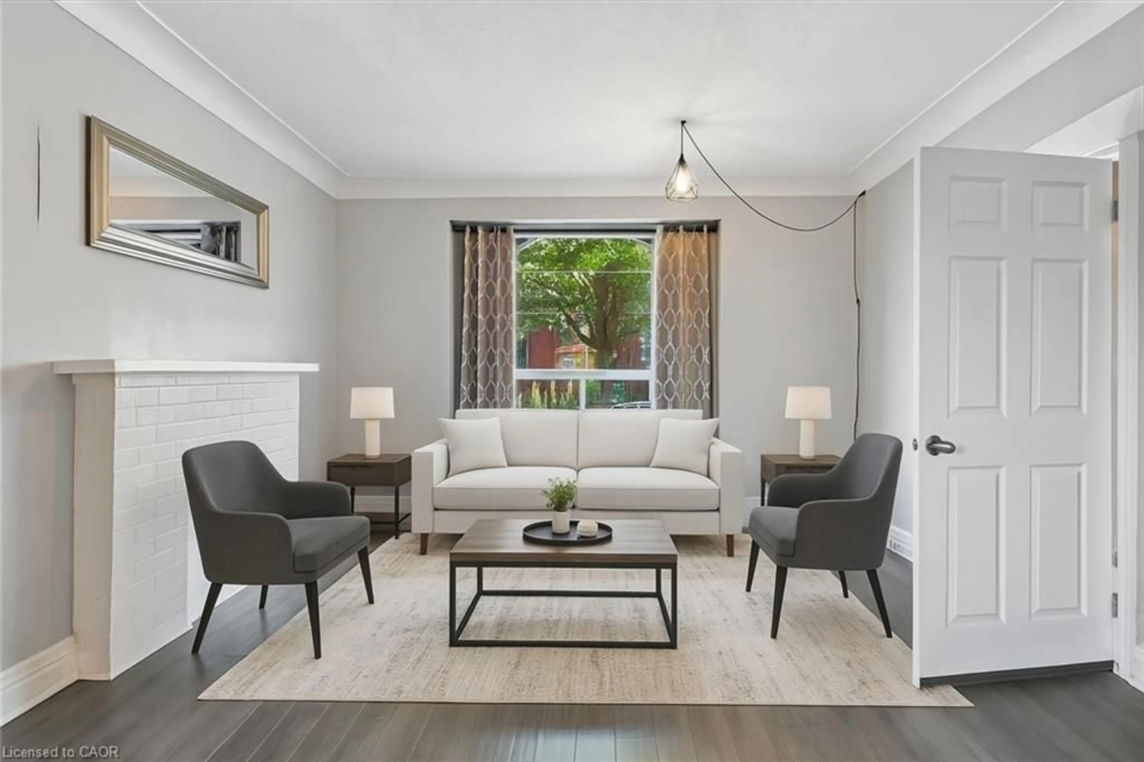 Living room with furniture, unknown for 4 Madison Ave, Hamilton Ontario L8L 5Y3