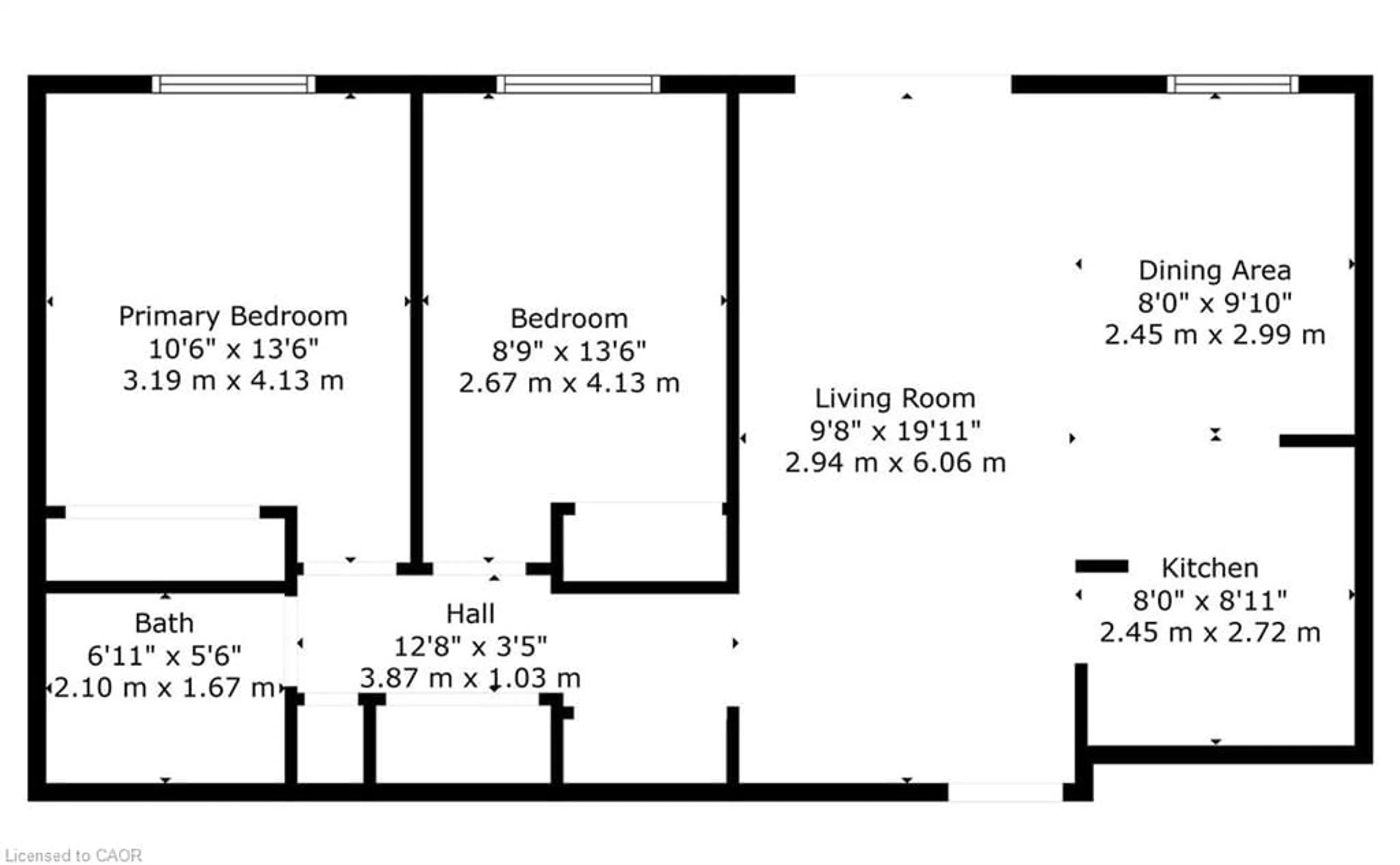 Floor plan for 24 Ransom St #306, Acton Ontario L7J 1R9