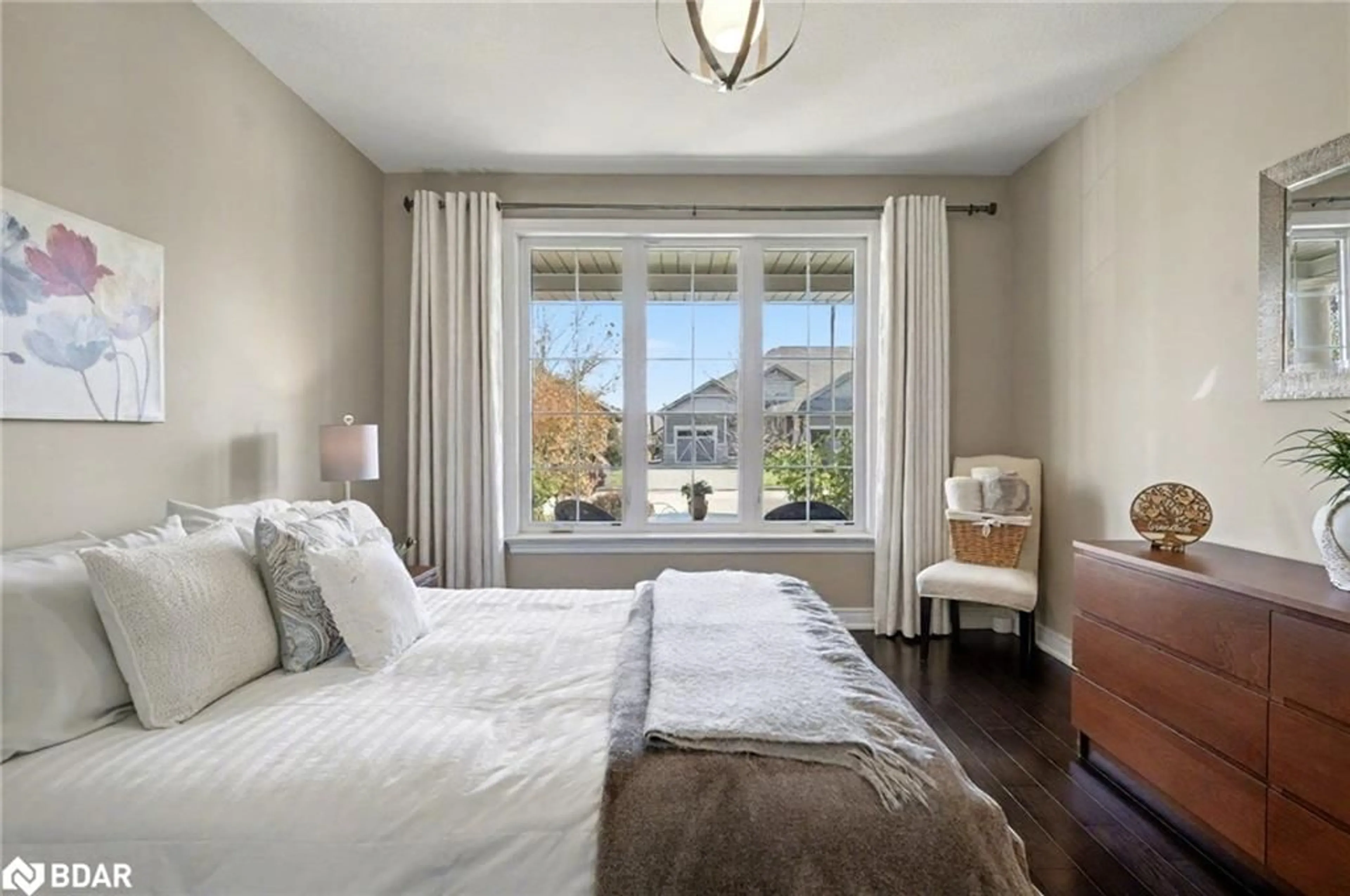 Bedroom with bed, unknown for 58 Forestview Crt, Smithville Ontario L0R 2A0