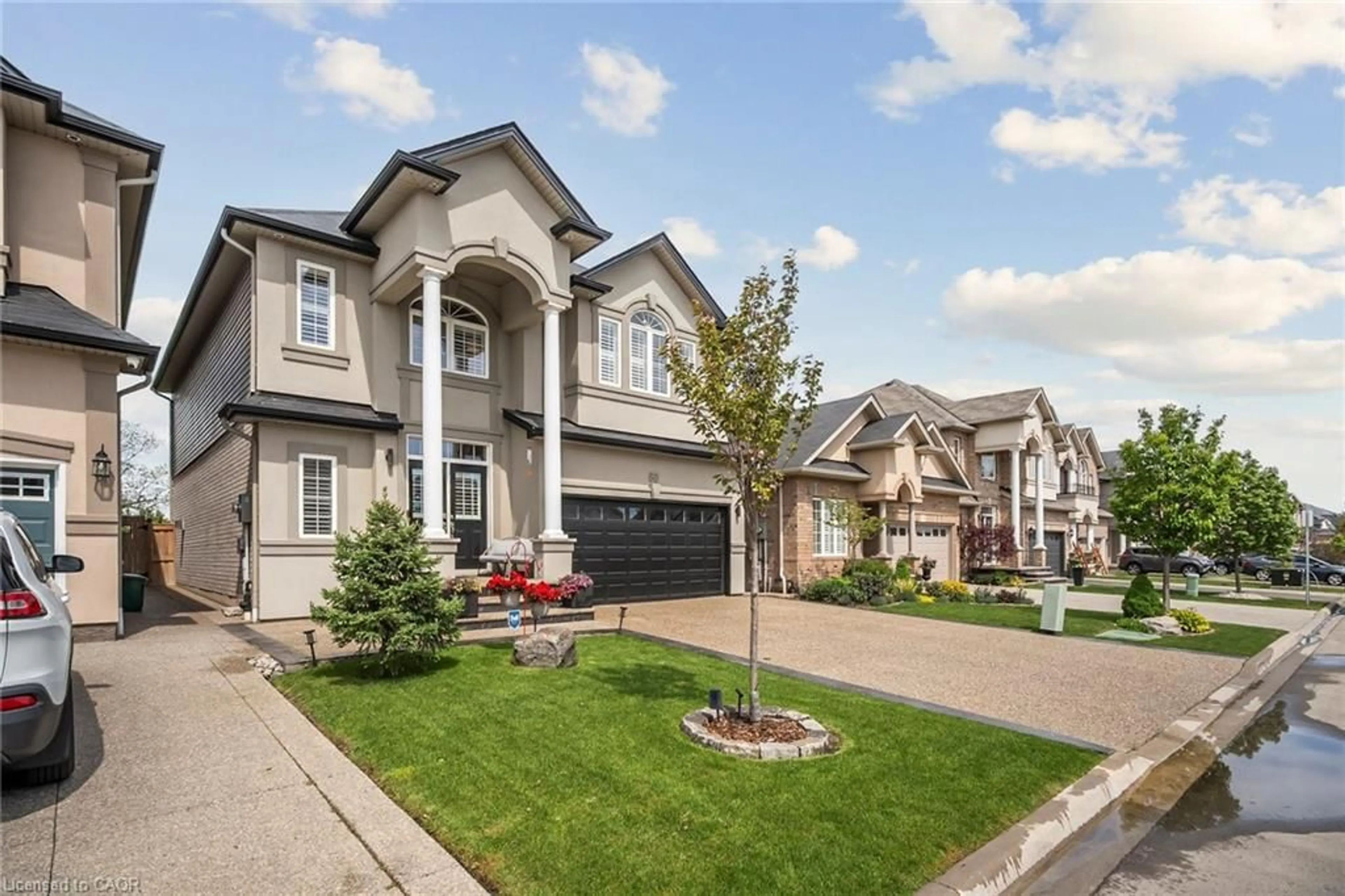 Home with brick exterior material, street for 80 Bellroyal Cres, Stoney Creek Ontario L8J 0E7