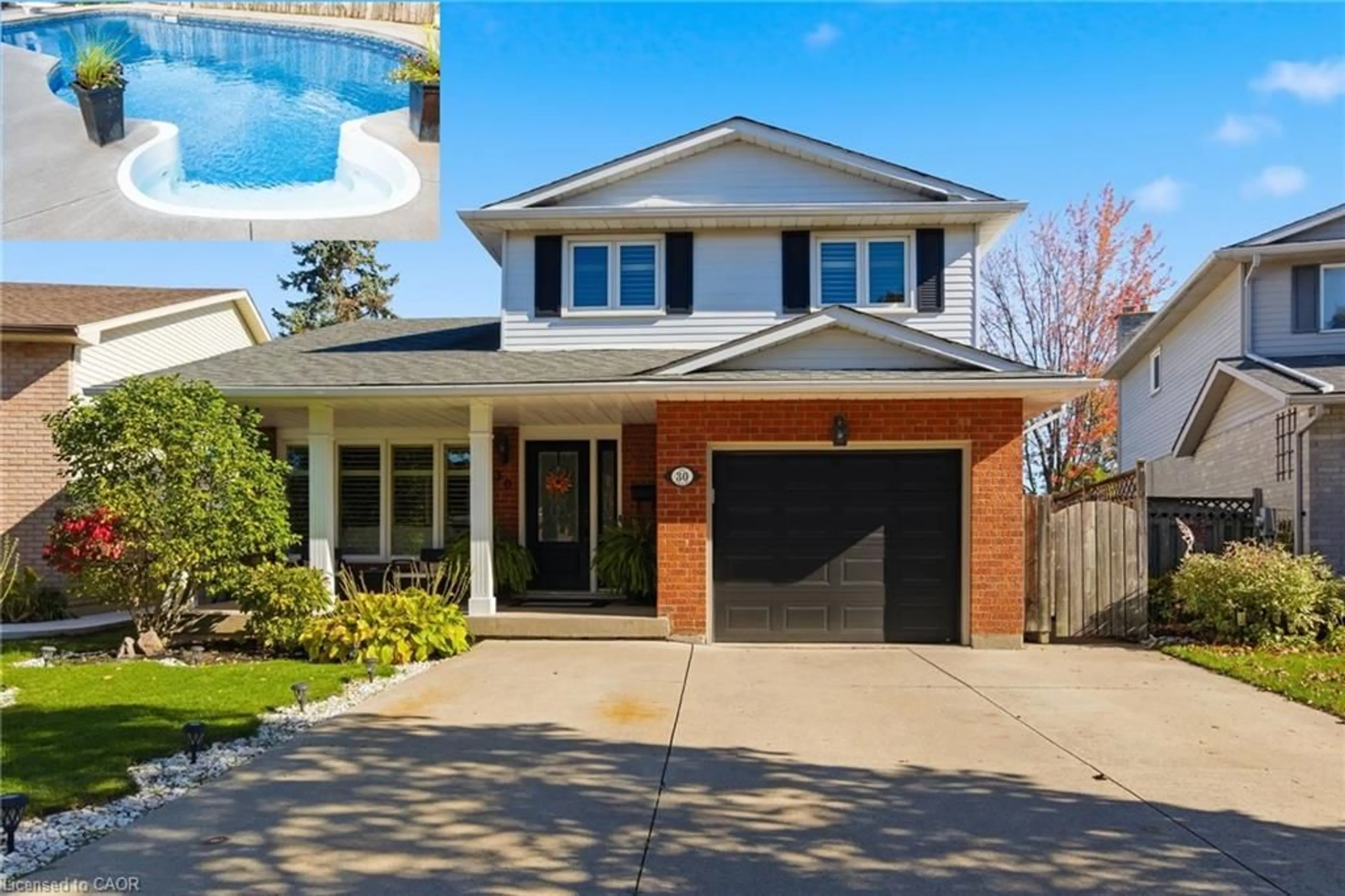 Home with brick exterior material, street for 30 Capri St, Thorold Ontario L2V 4S8