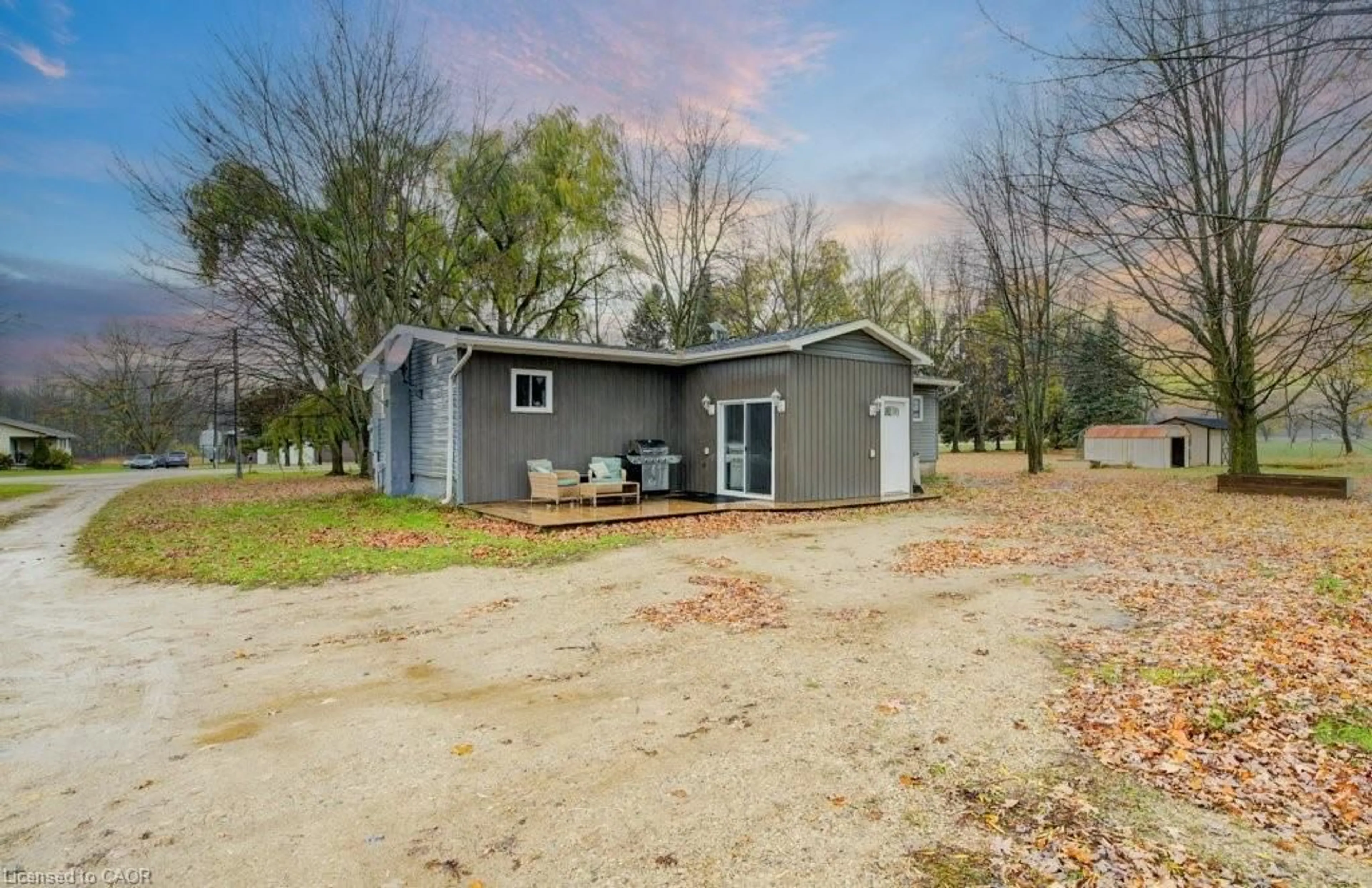 A pic from outside/outdoor area/front of a property/back of a property/a pic from drone, unknown for 87268 Brussels Line, Bluevale Ontario N0G 1G0