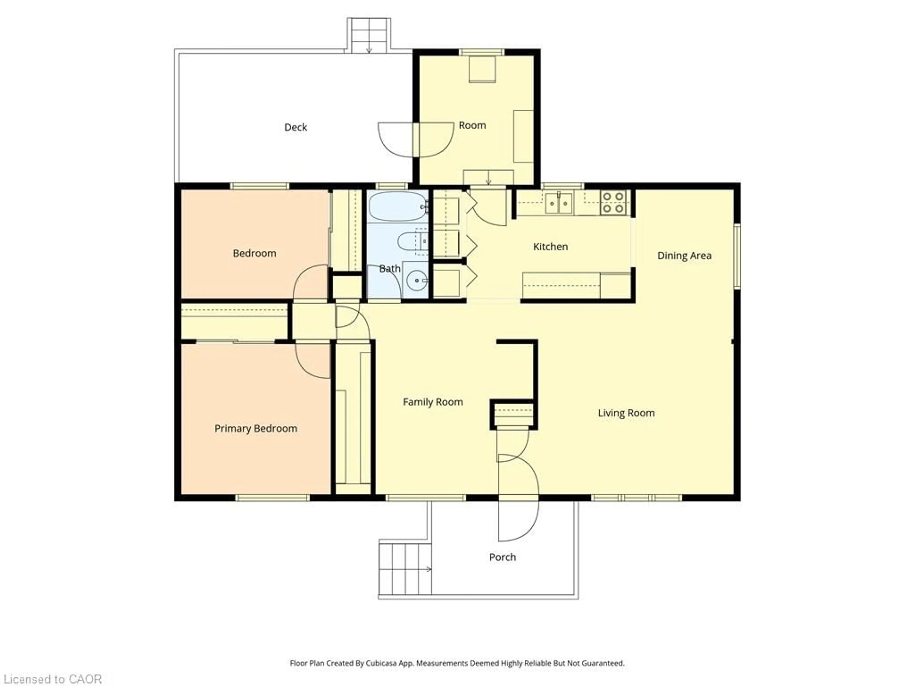 Floor plan for 14 Fairview Cres, Listowel Ontario N4W 3G8