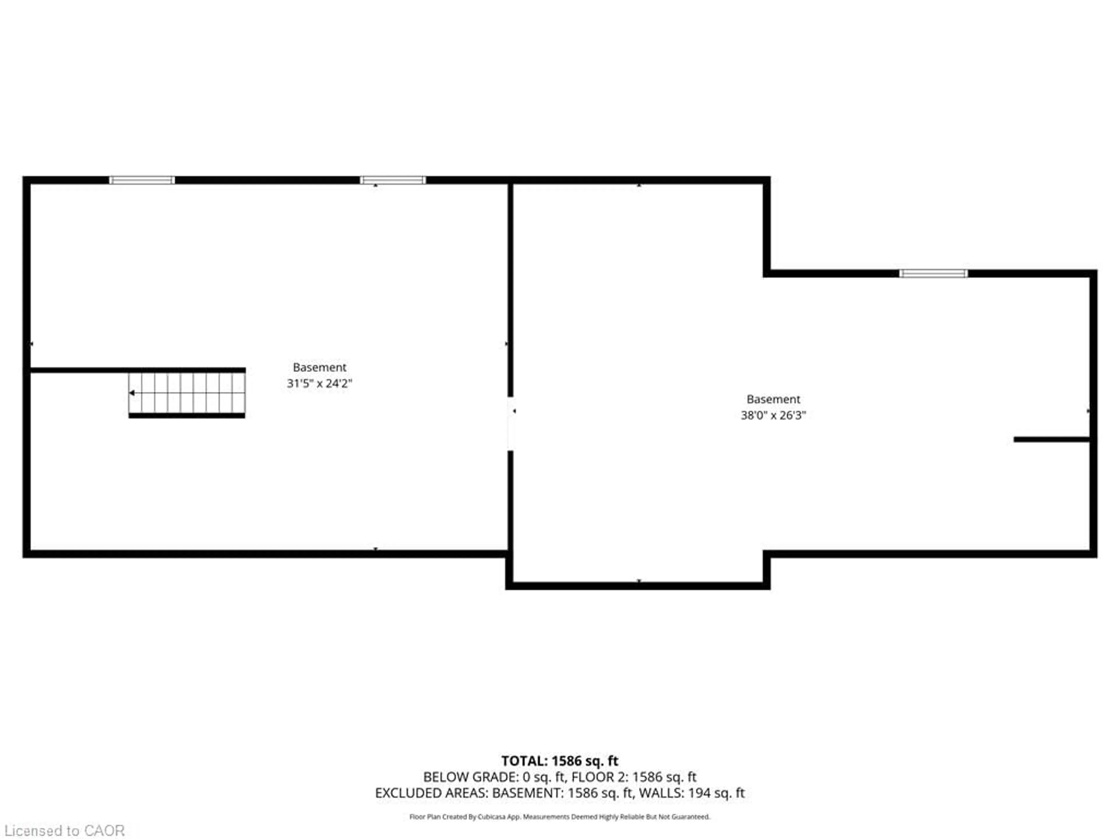Floor plan for 16 Chestnut St, Port Rowan Ontario N0E 1M0