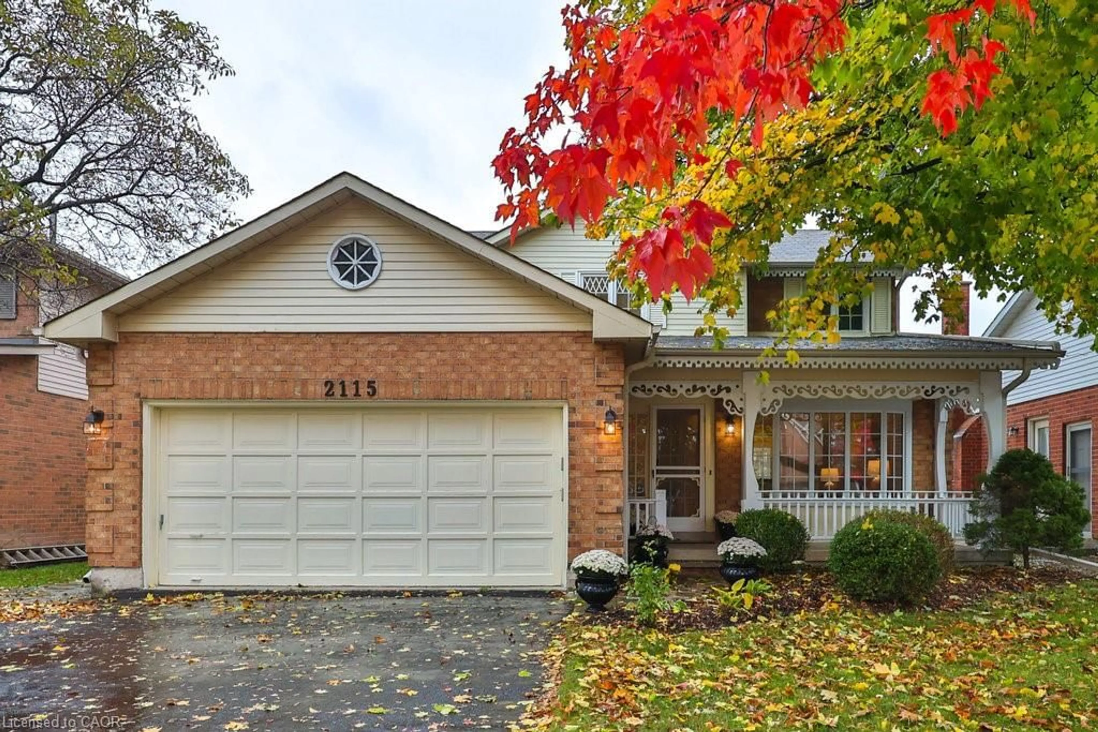 Home with brick exterior material, street for 2115 Bartok Rd, Burlington Ontario L7M 2W2