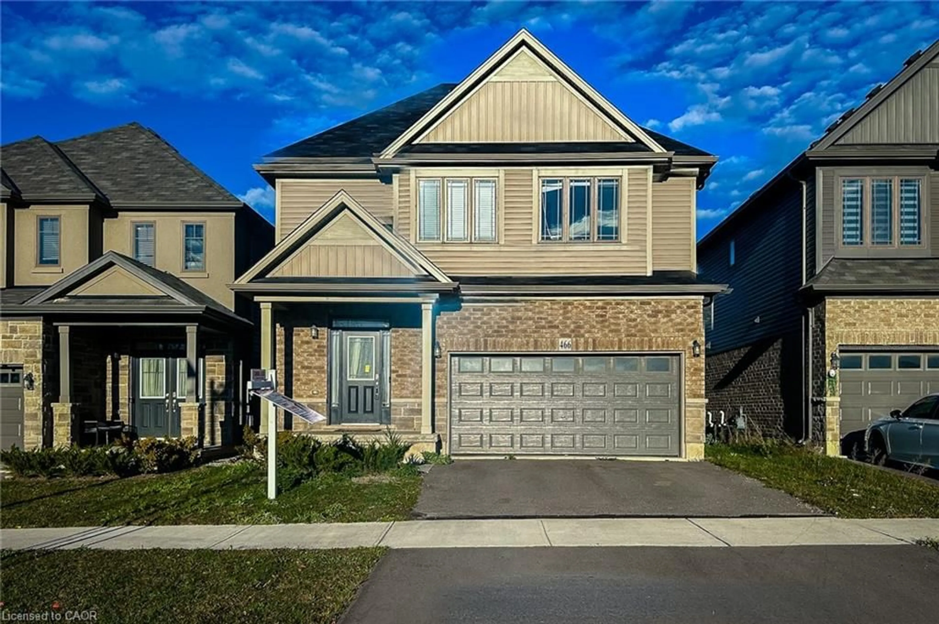 Home with brick exterior material, street for 466 Blackburn Dr, Brantford Ontario N3T 0T1