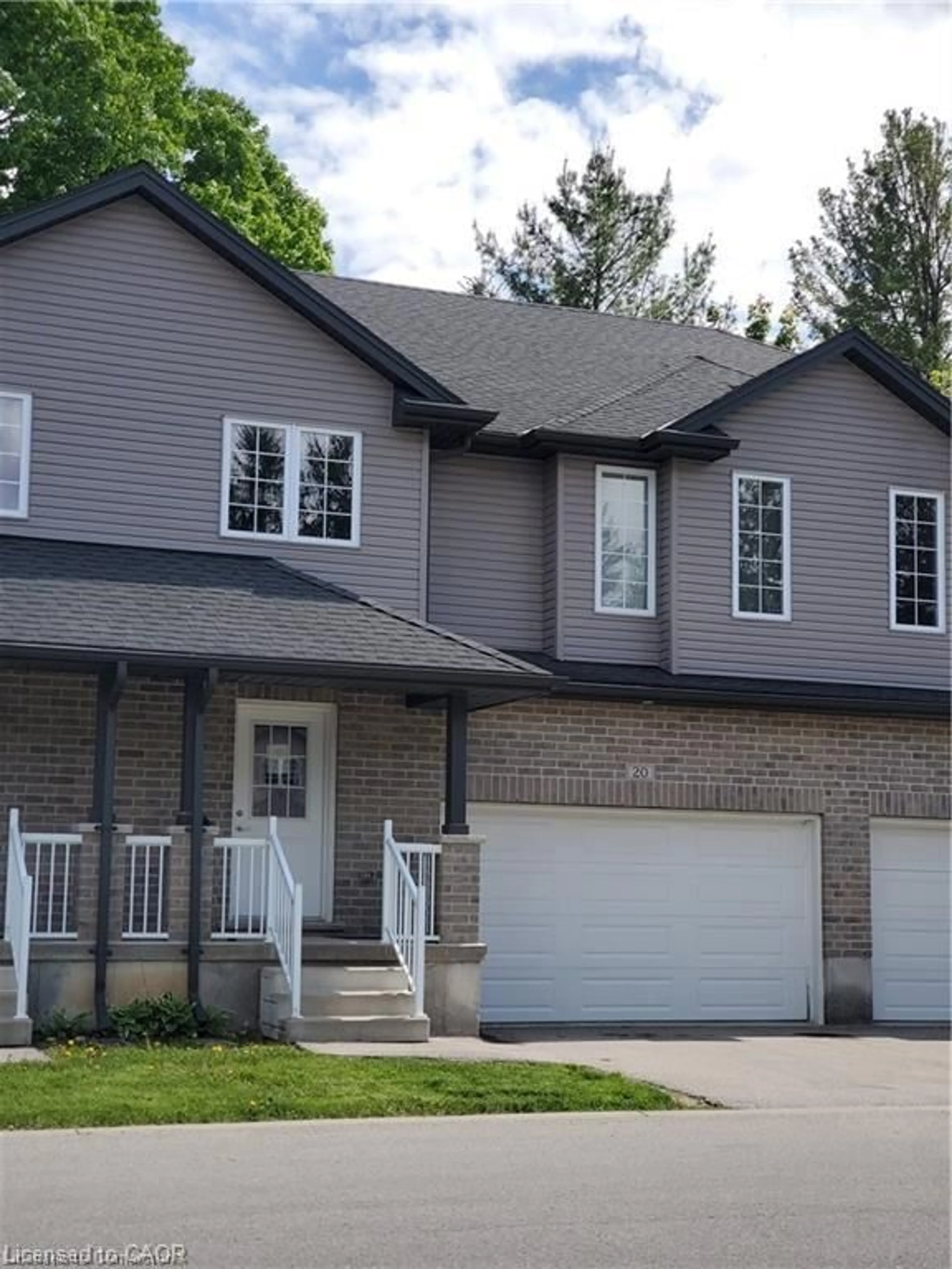 Home with vinyl exterior material, street for 343 Huron St #20, Woodstock Ontario N4S 7A5