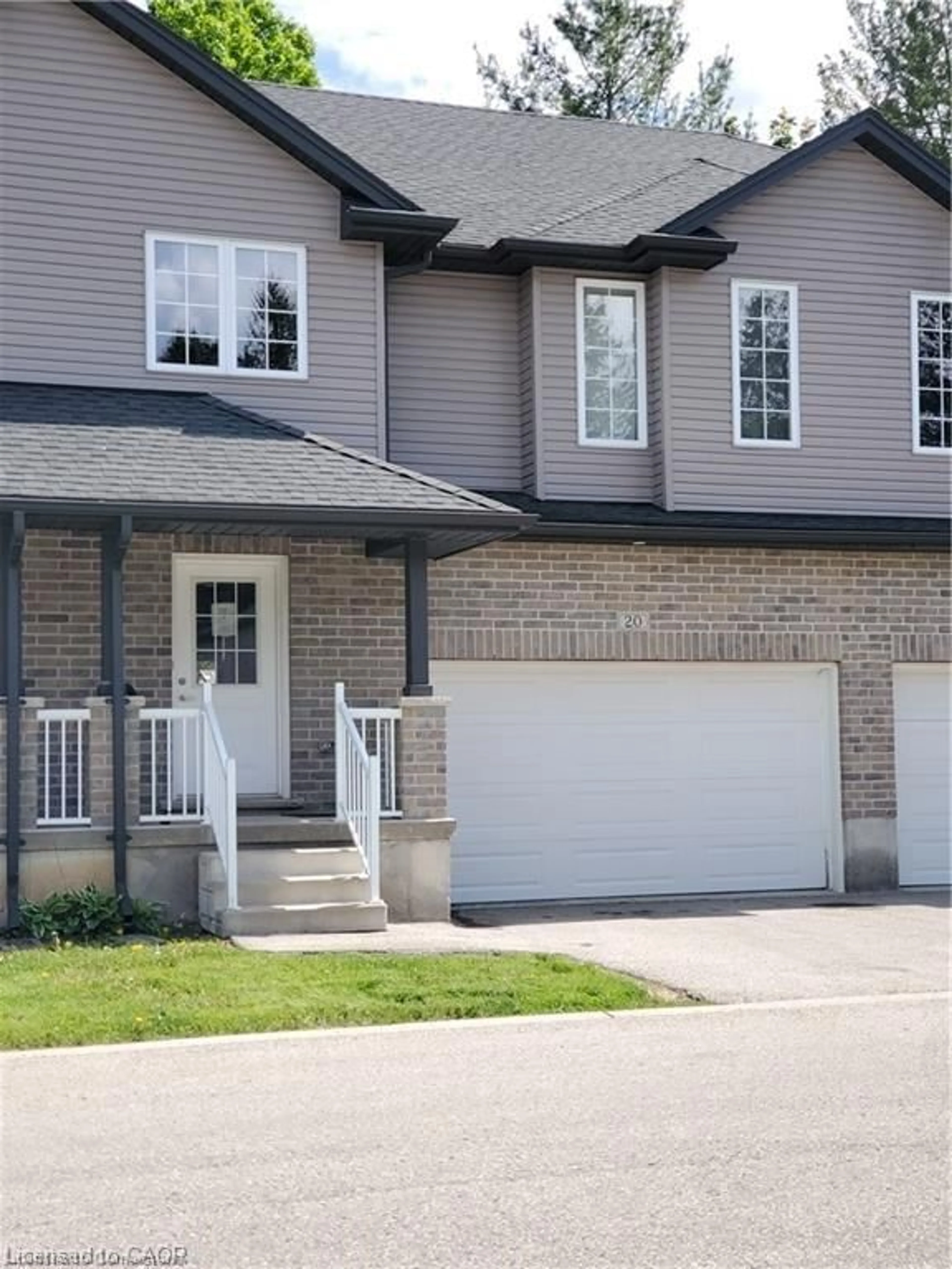 Home with brick exterior material, street for 343 Huron St #20, Woodstock Ontario N4S 7A5