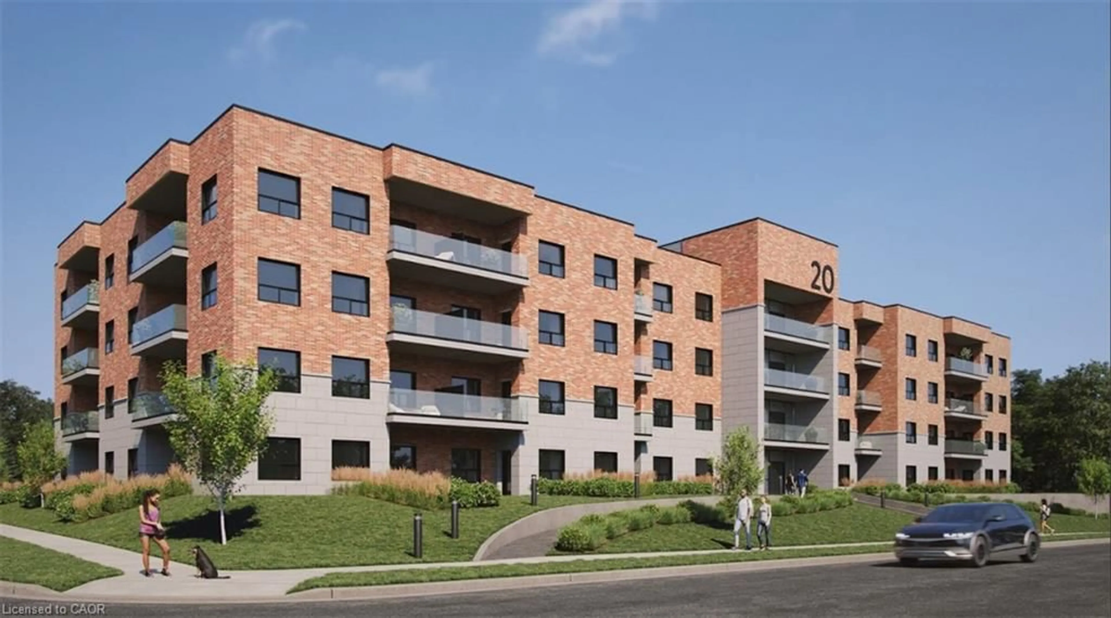 Home with brick exterior material, building for 20 Green Arbour Way #102, Lindsay Ontario K9V 0E6