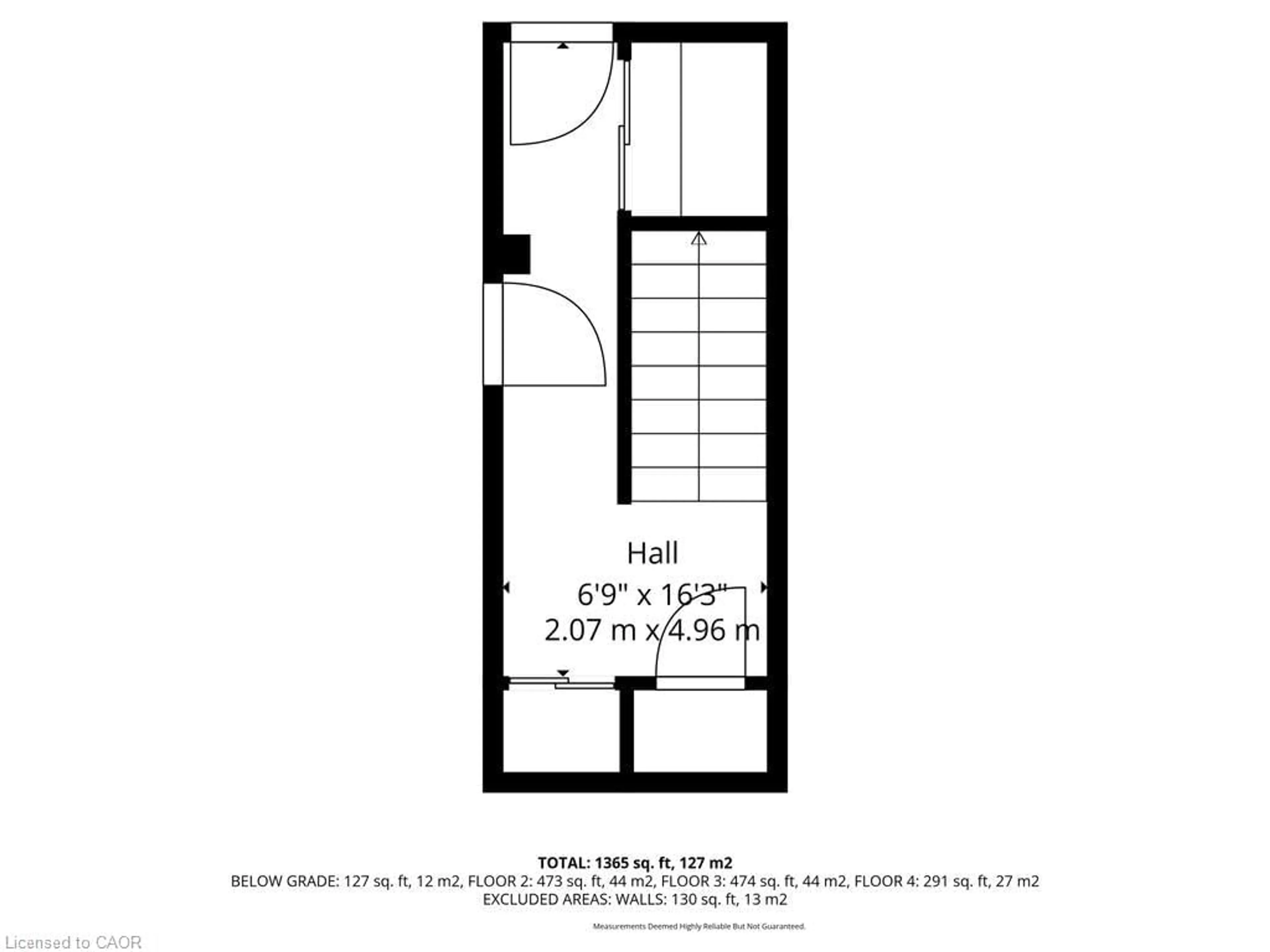 Floor plan for 4 Dunsley Way, Whitby Ontario L1N 0L5