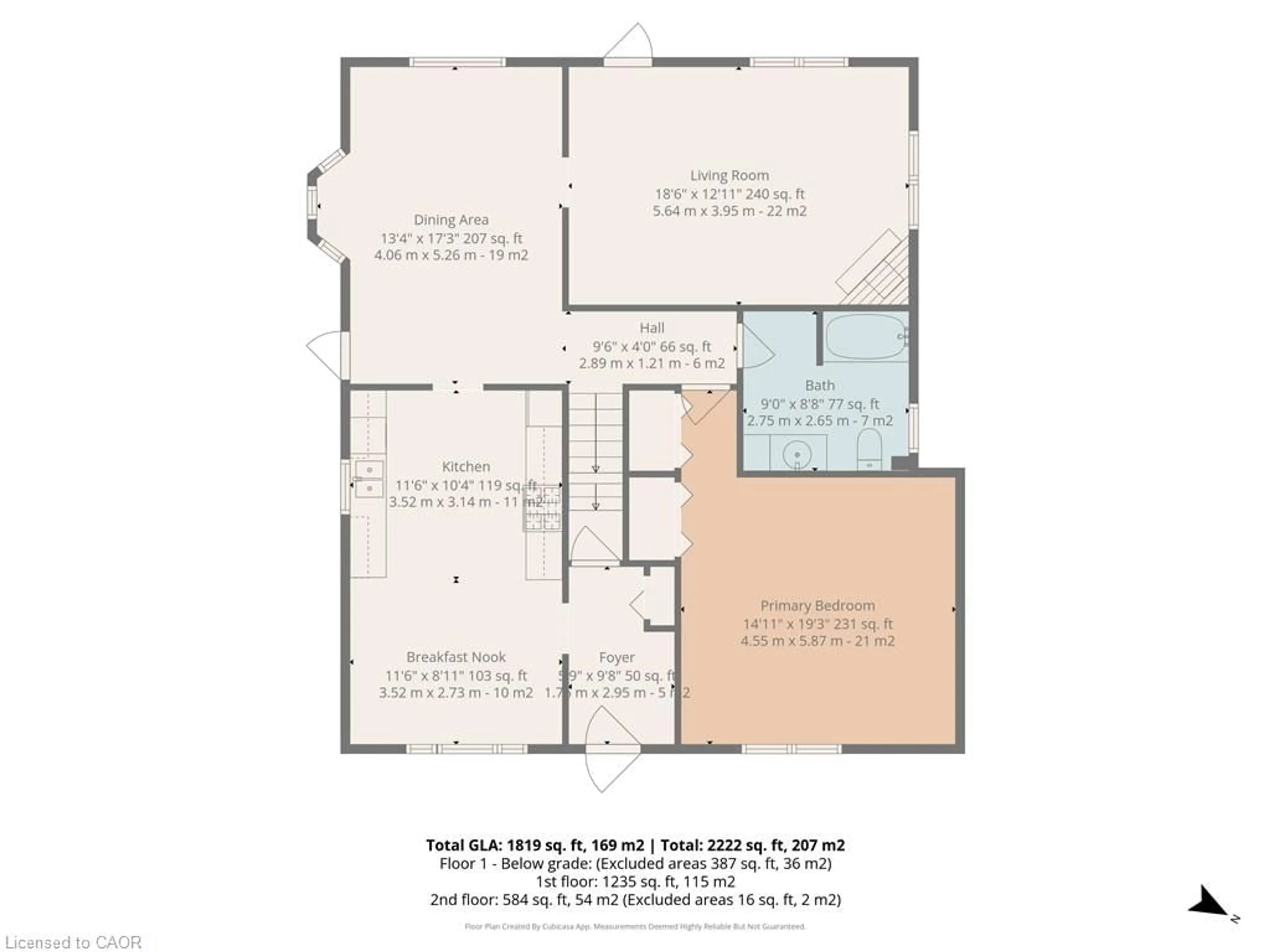 Floor plan for 2520 Highway 59, Langton Ontario N0E 1G0