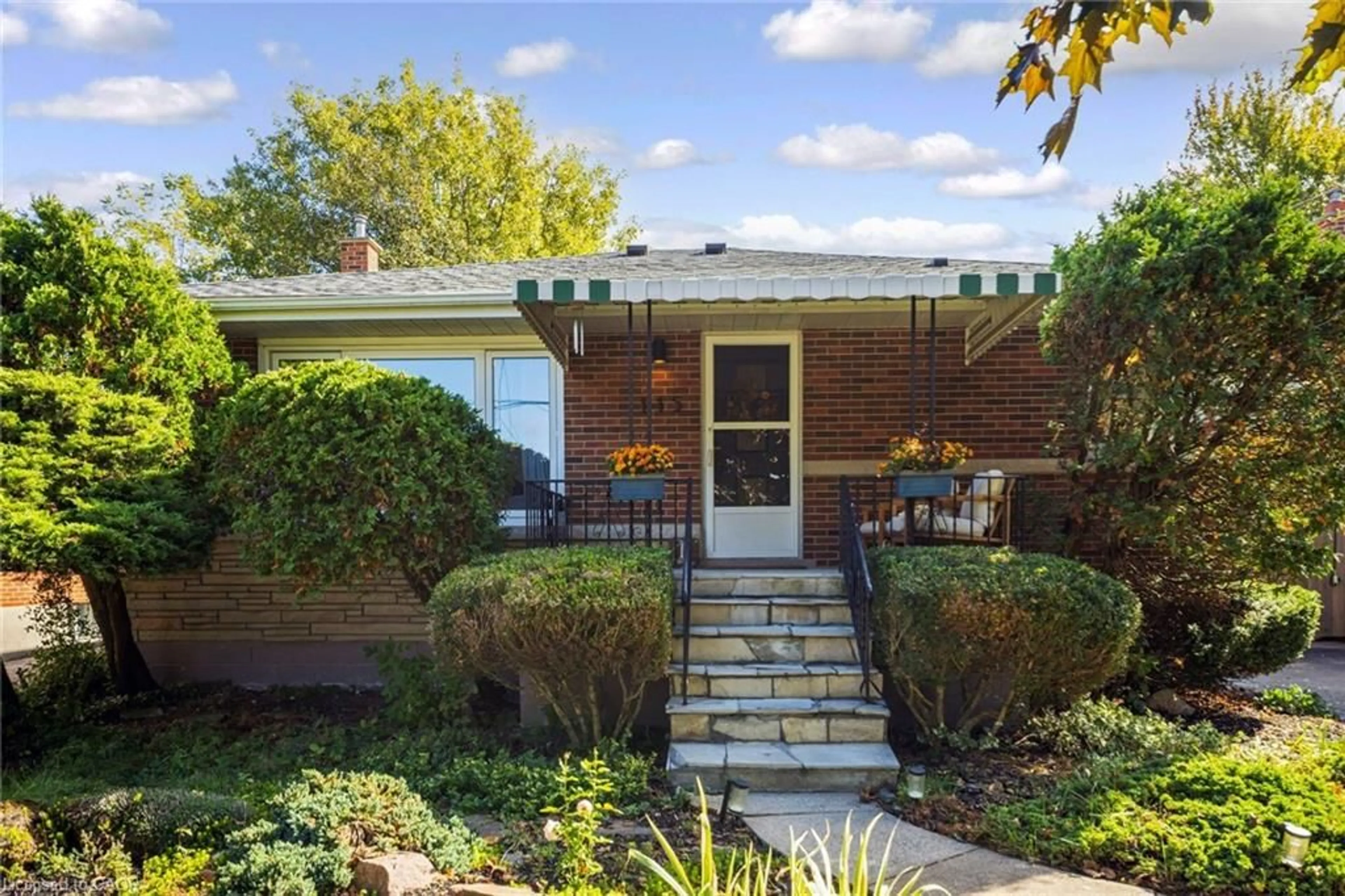 Home with brick exterior material, street for 115 Welbourn Dr, Hamilton Ontario L9A 3N5