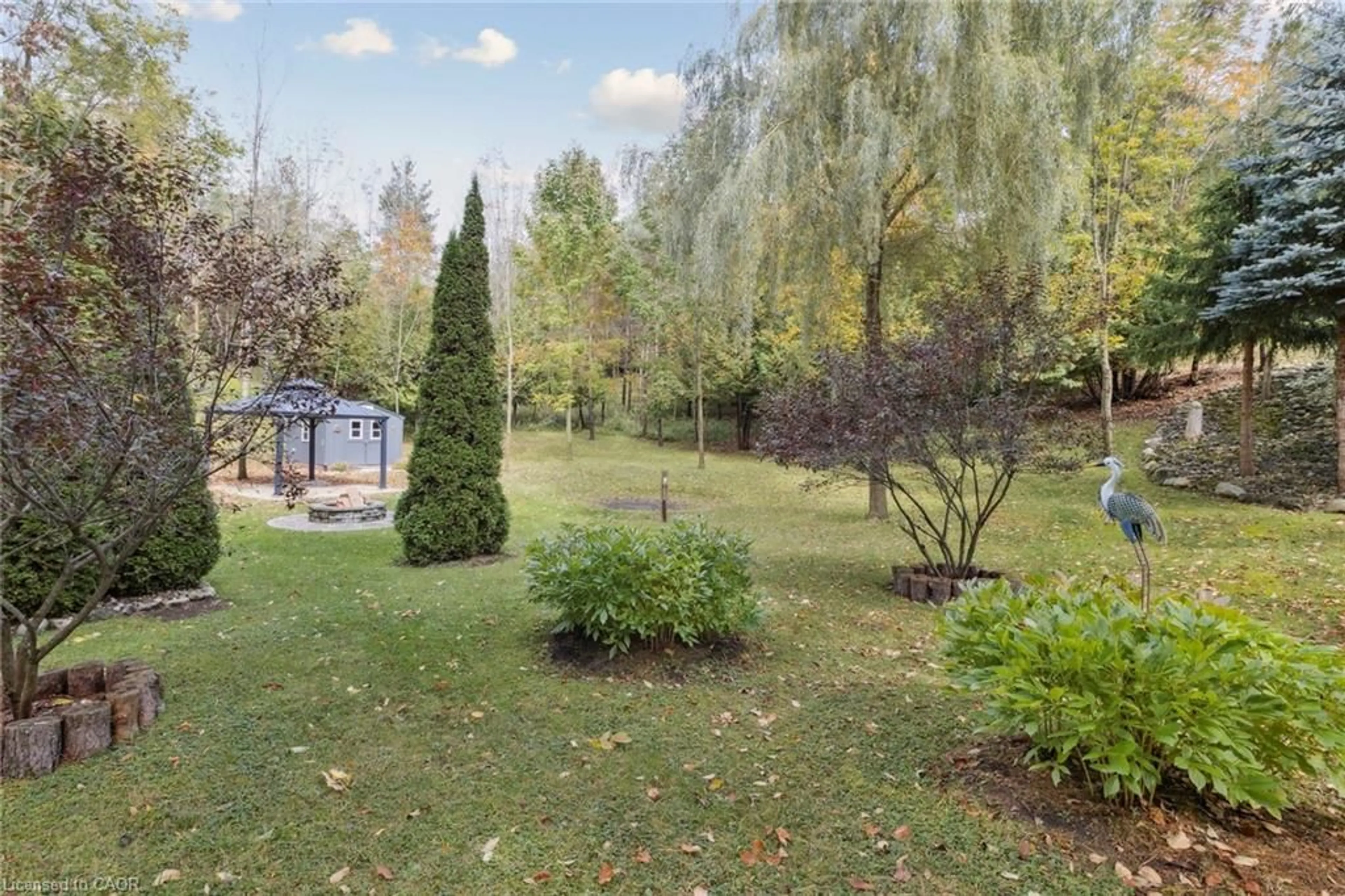 Patio, forest/trees view for 122769 Grey Road 9, West Grey Ontario N0G 1C0