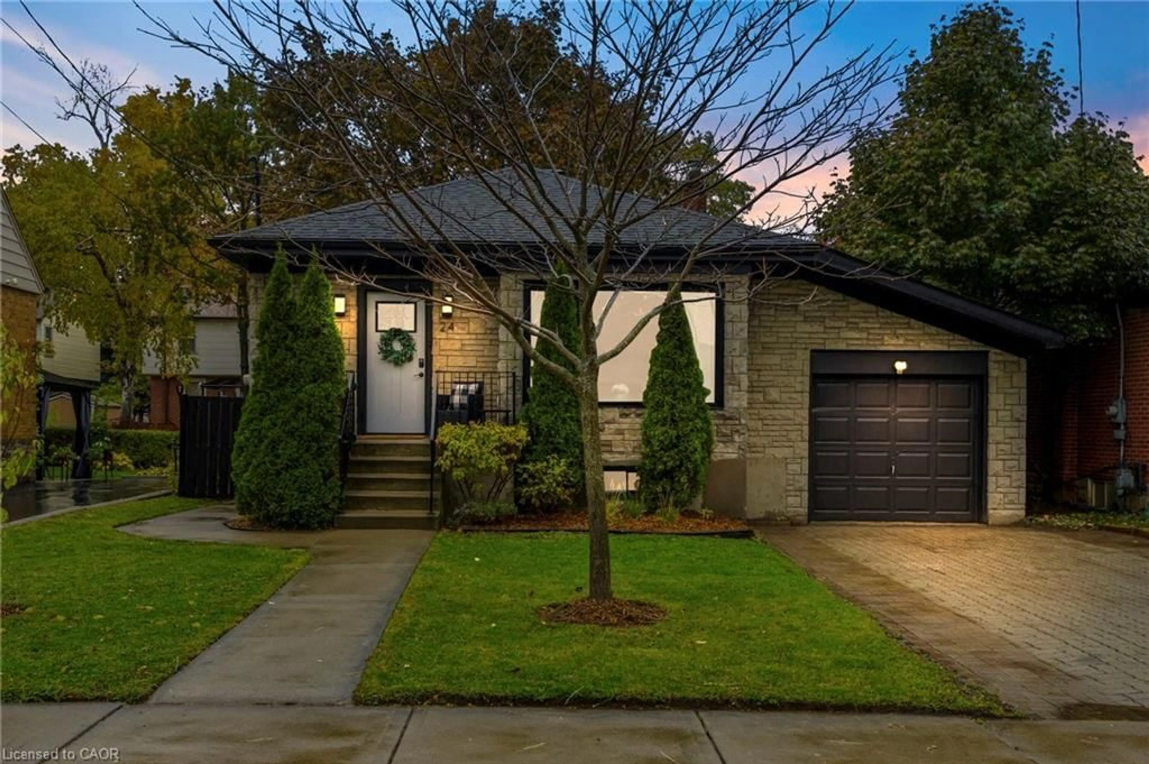 Home with brick exterior material, street for 24 Cloverhill Rd, Hamilton Ontario L9C 3L5