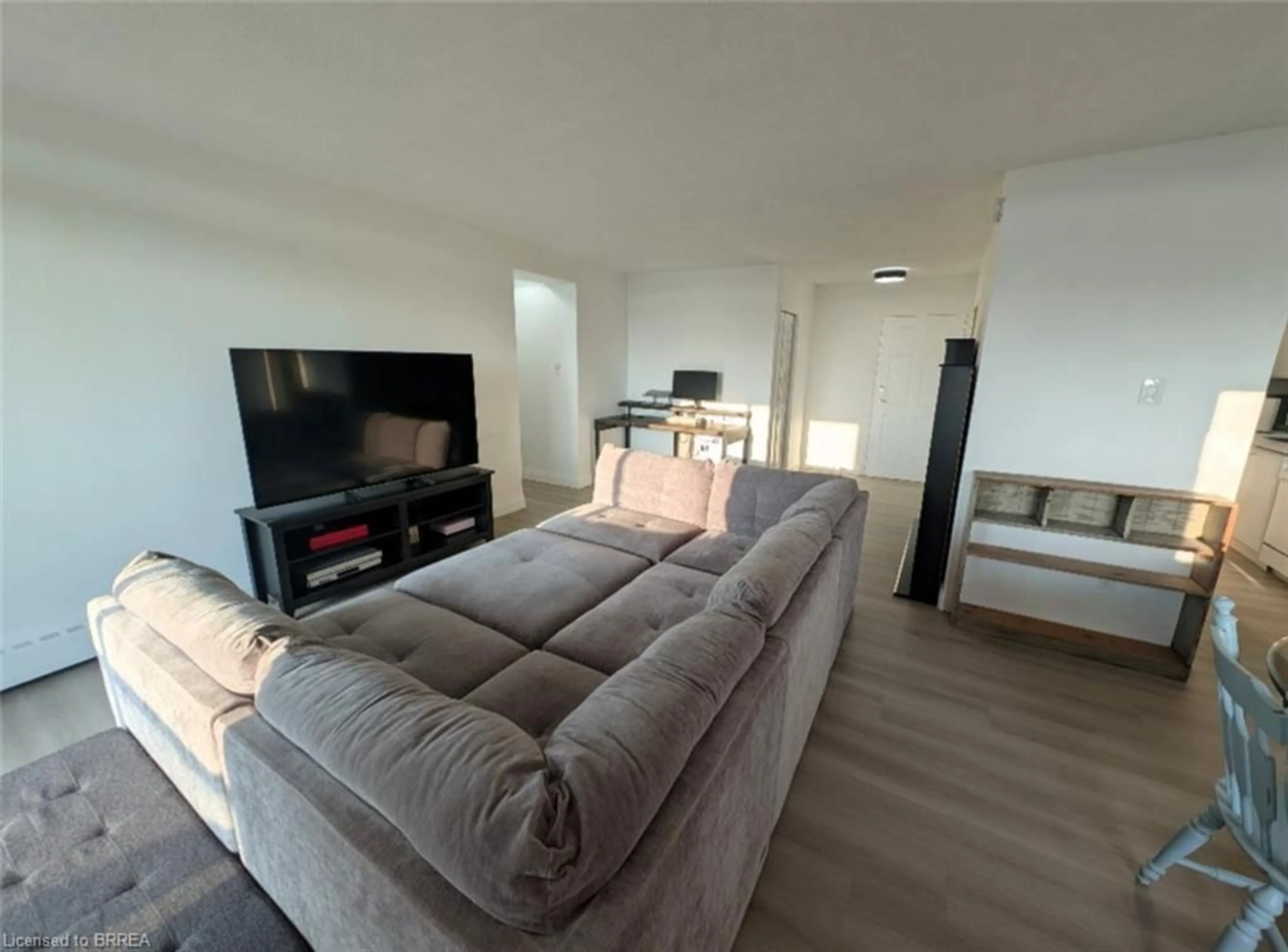 Living room with furniture, unknown for 640 West St #908, Brantford Ontario N3R 6M3