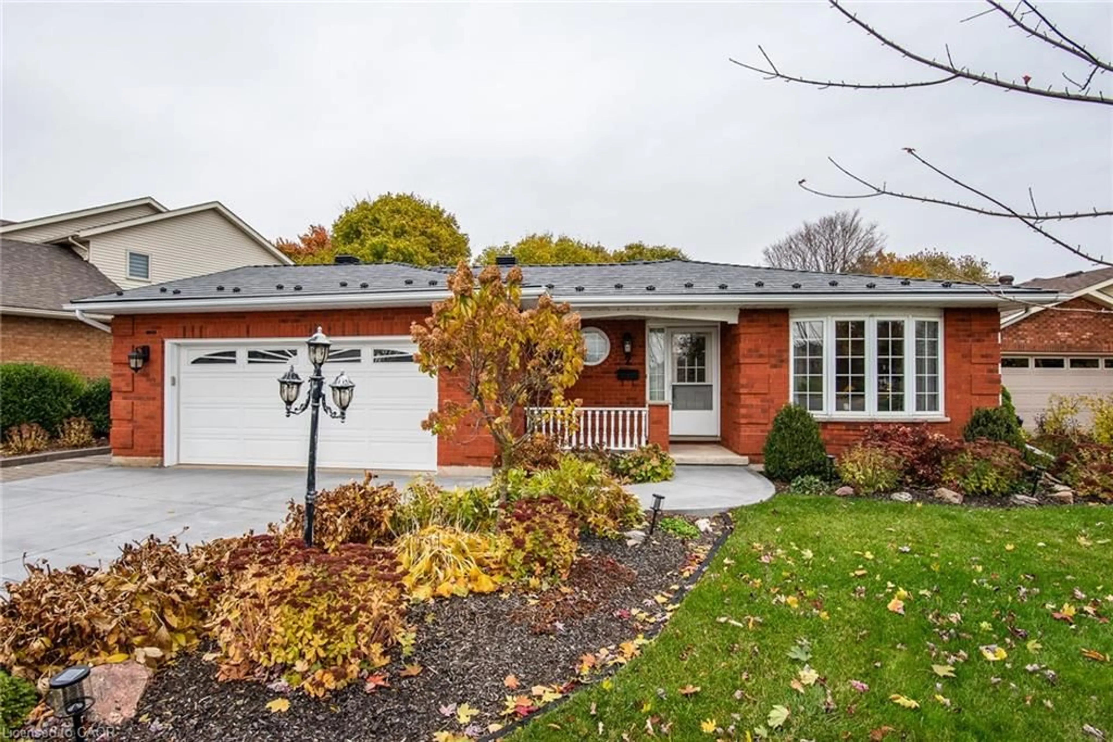 Home with brick exterior material, street for 2 Peregrine Cres, Elmira Ontario N3B 3J3