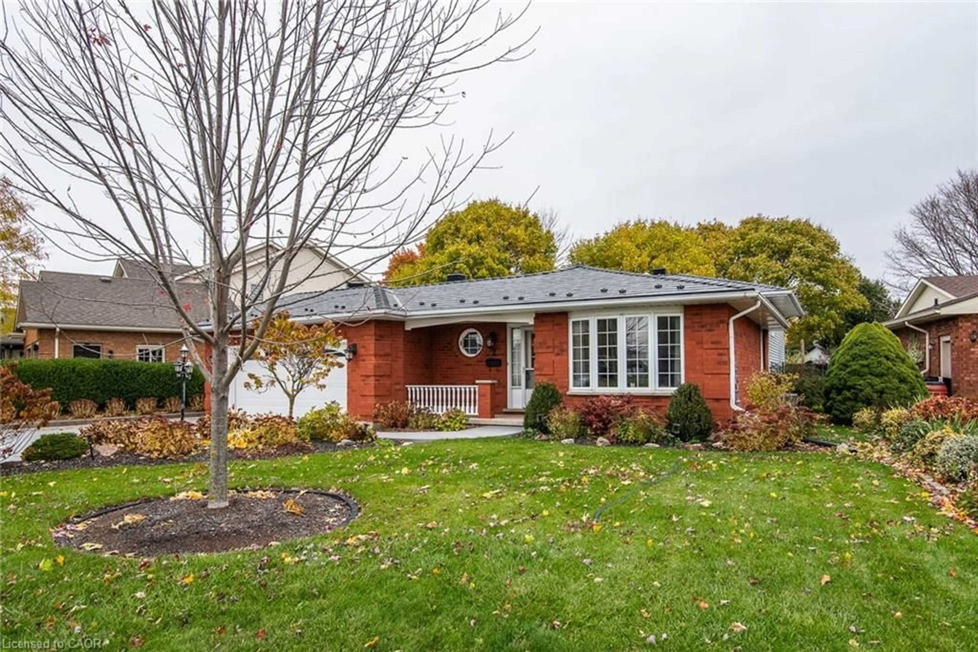 Home with brick exterior material, street for 2 Peregrine Cres, Elmira Ontario N3B 3J3