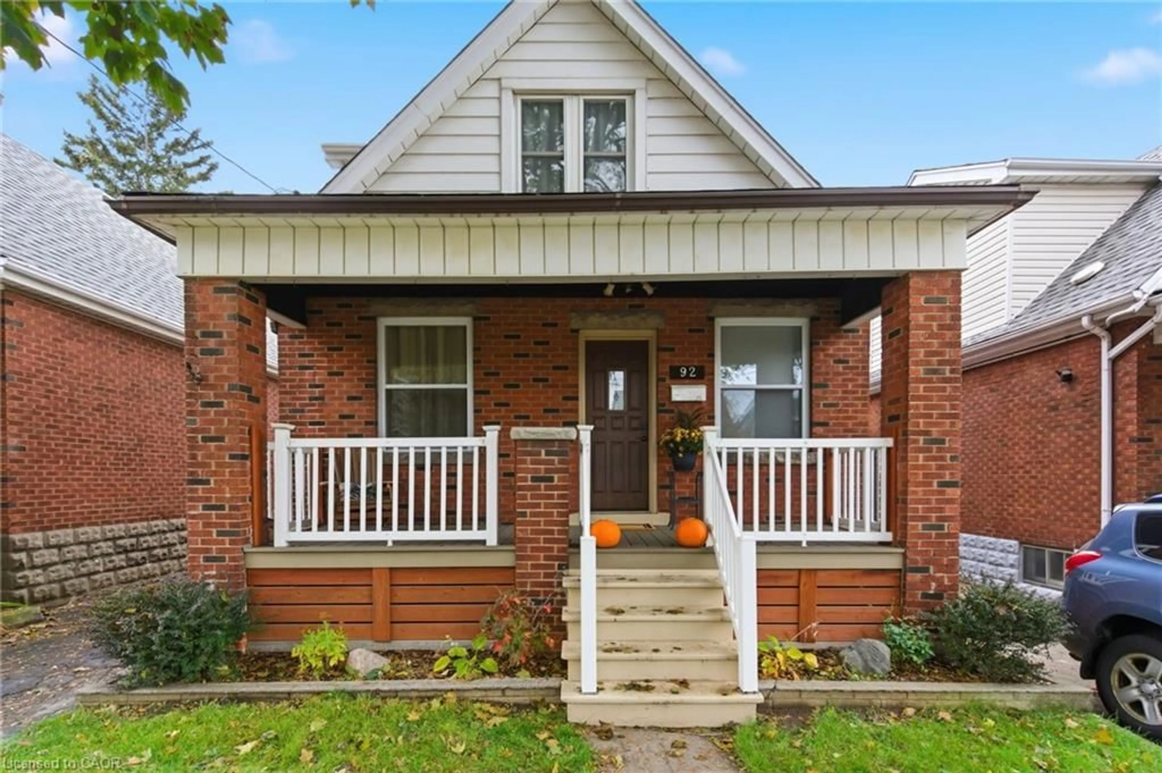 Home with brick exterior material, street for 92 Huxley Ave, Hamilton Ontario L8K 2P8