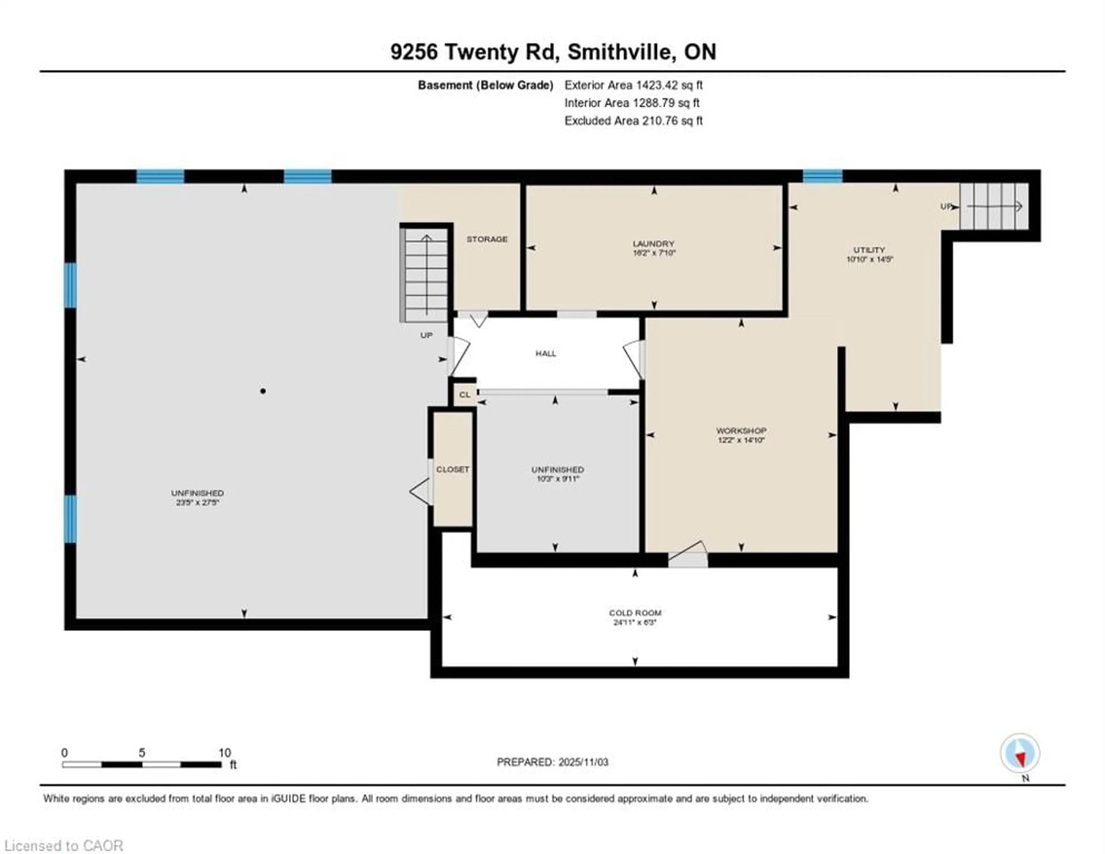 Floor plan for 9256 Twenty Rd, Smithville Ontario L0R 2A0