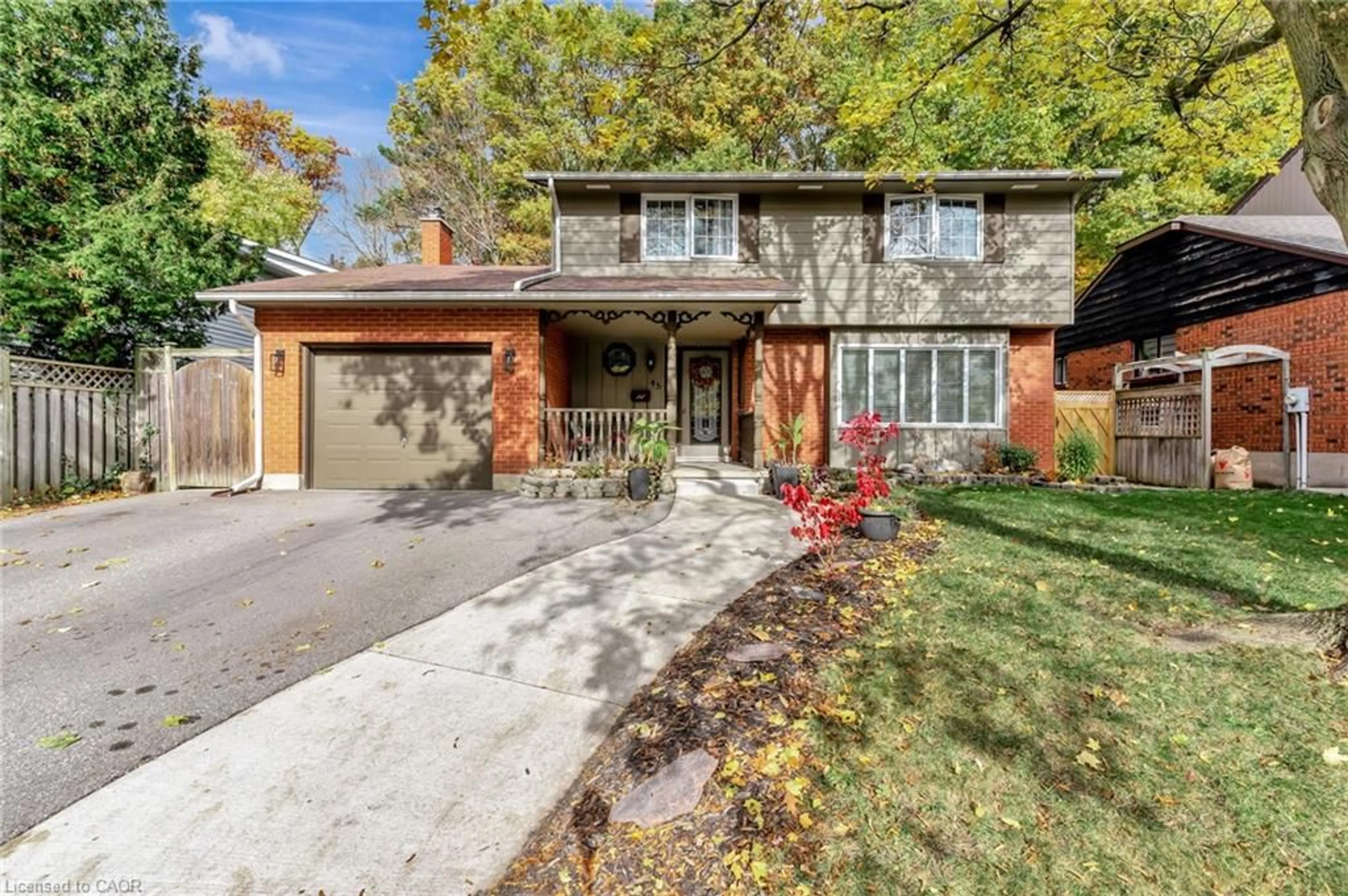 Home with brick exterior material, street for 45 Thomas St, Cambridge Ontario N3C 3C6