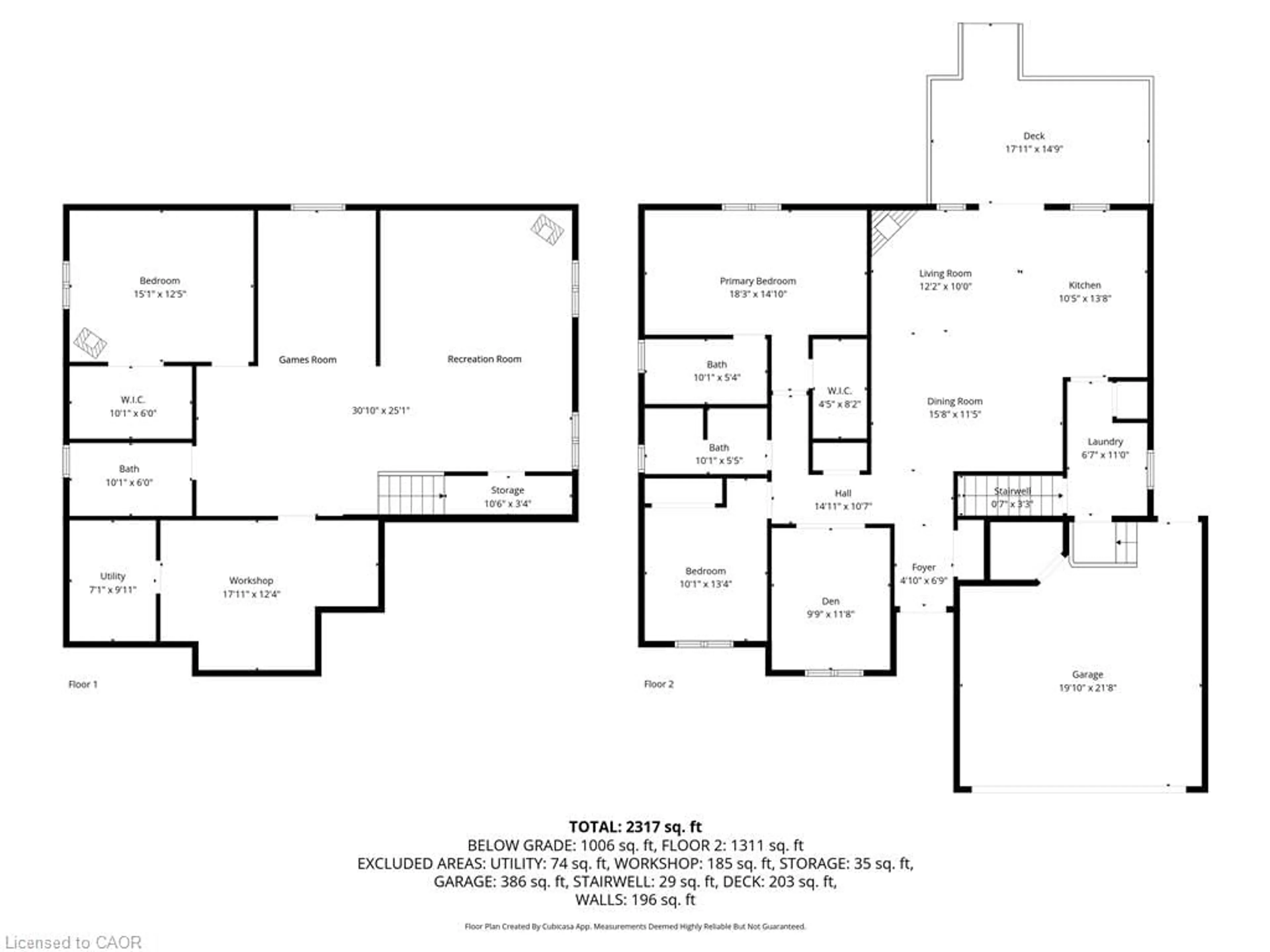 Floor plan for 120 York St, Wellington Ontario N0B 1S0