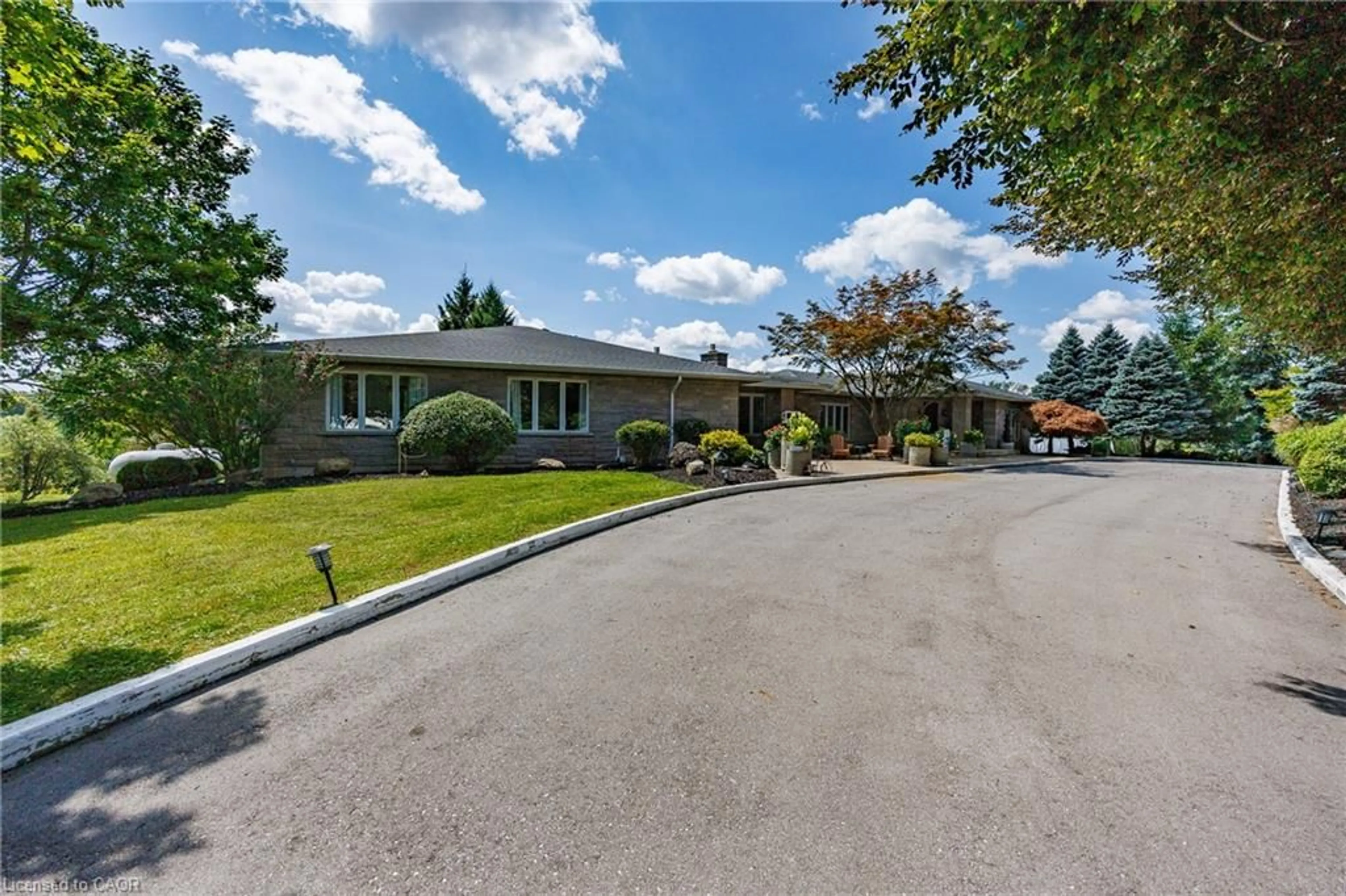 A pic from outside/outdoor area/front of a property/back of a property/a pic from drone, street for 1285 Cockshutt Rd, Renton Ontario N3Y 4K3