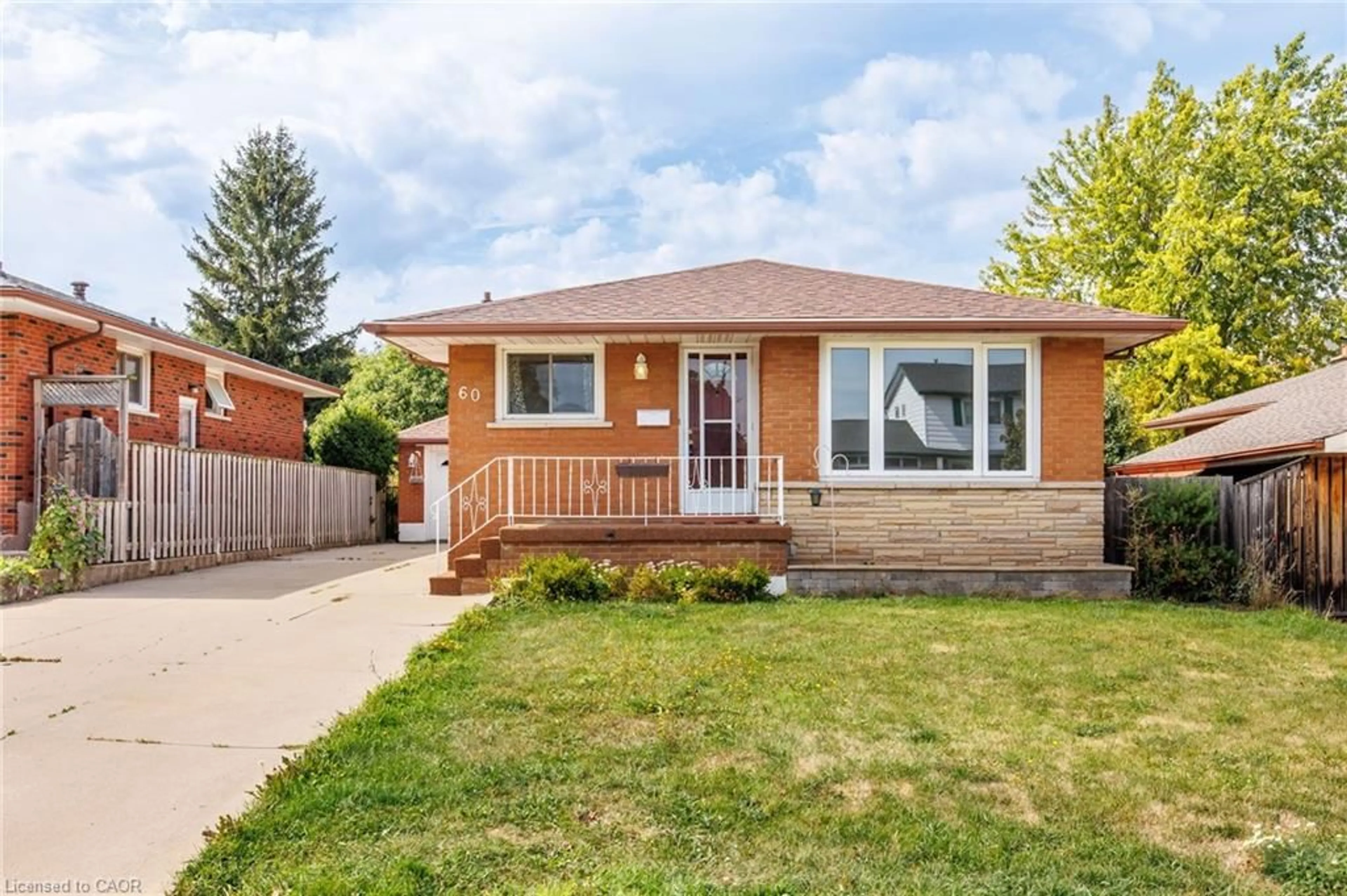 Home with brick exterior material, street for 60 Champlain Ave, Hamilton Ontario L8G 2H7