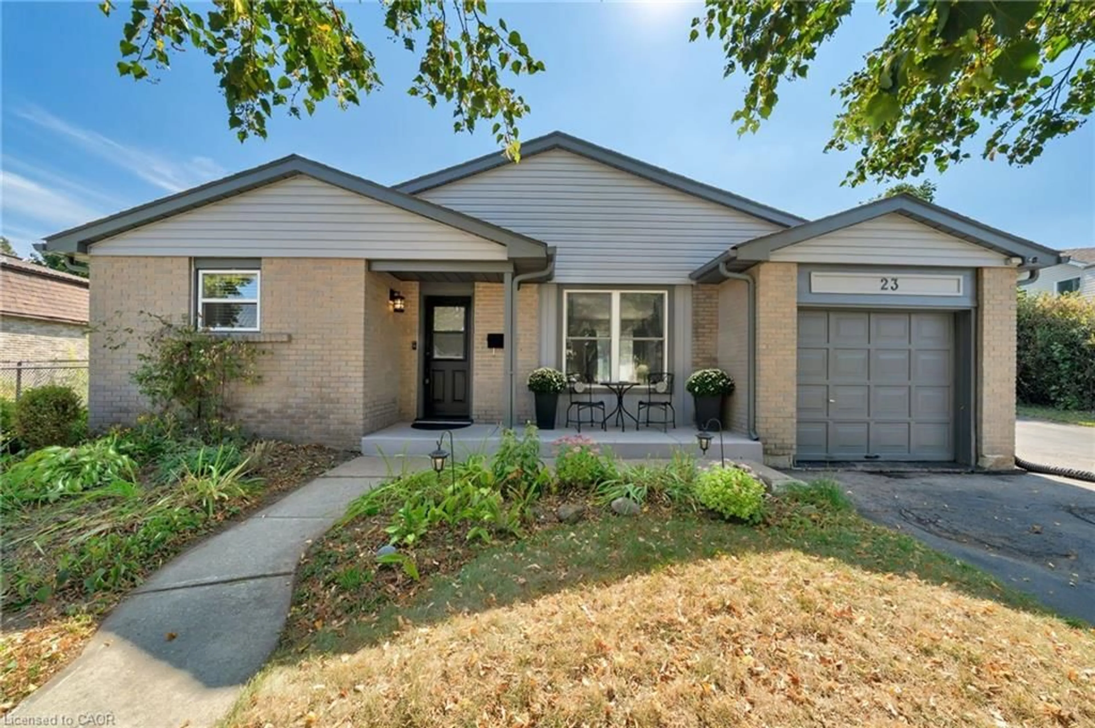 Home with brick exterior material, street for 23 Bismark Dr, Cambridge Ontario N1S 4E6