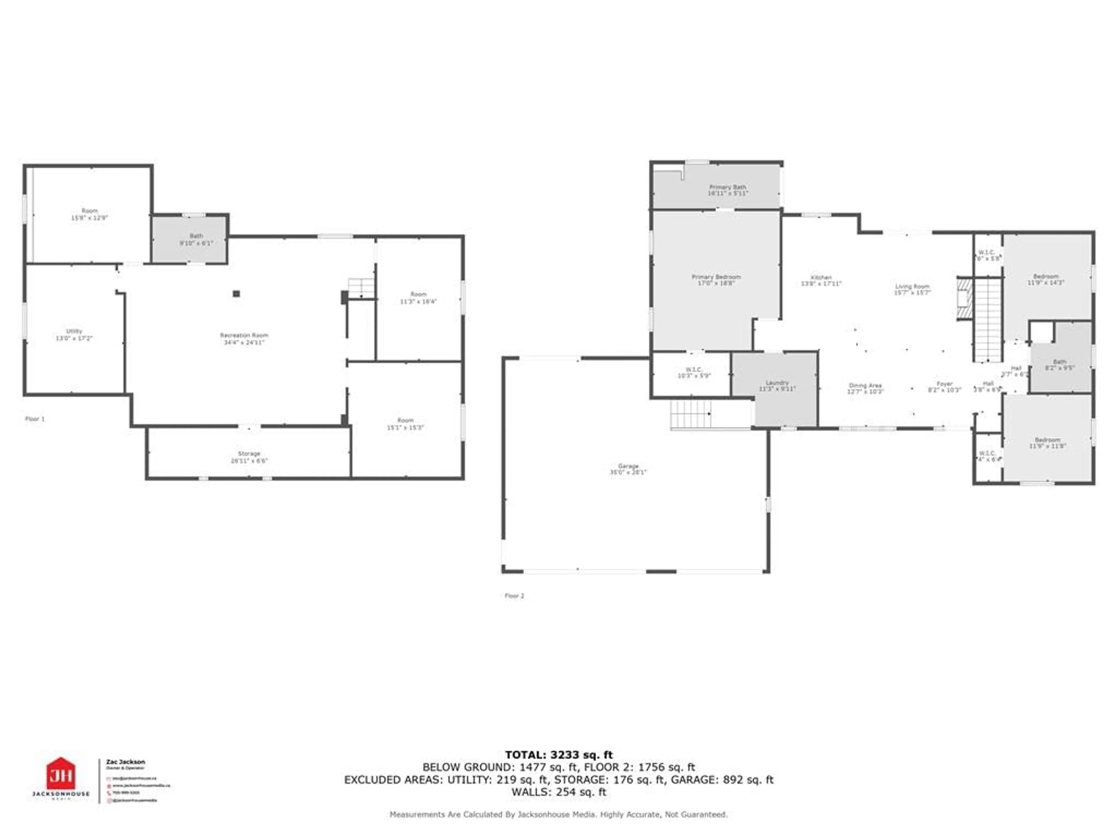 Floor plan for 2326 Foxmead Road Rd, Coldwater Ontario L0K 1E0