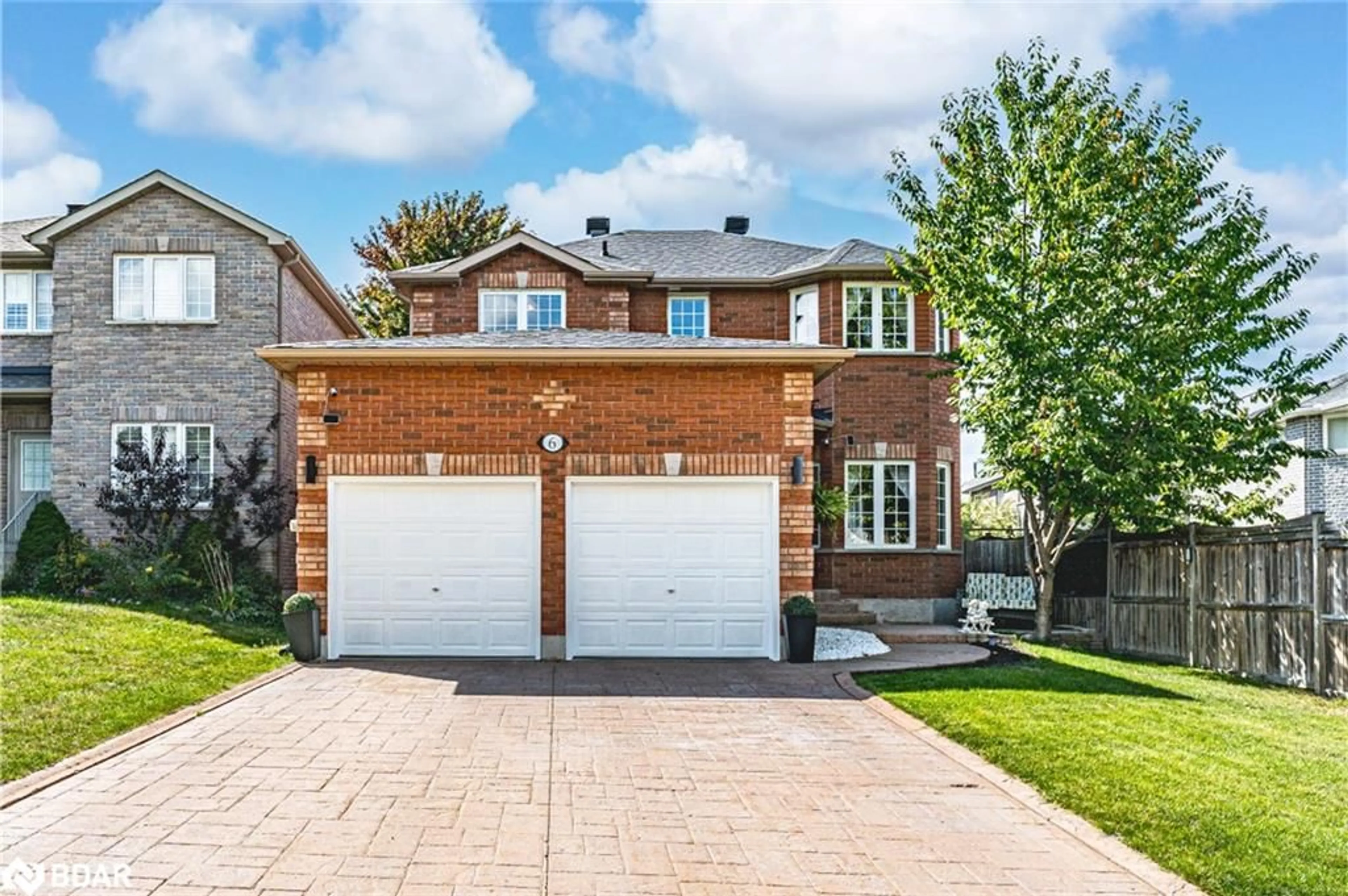 Home with brick exterior material, street for 6 Laurelwood Lane, Barrie Ontario L4N 0Z8