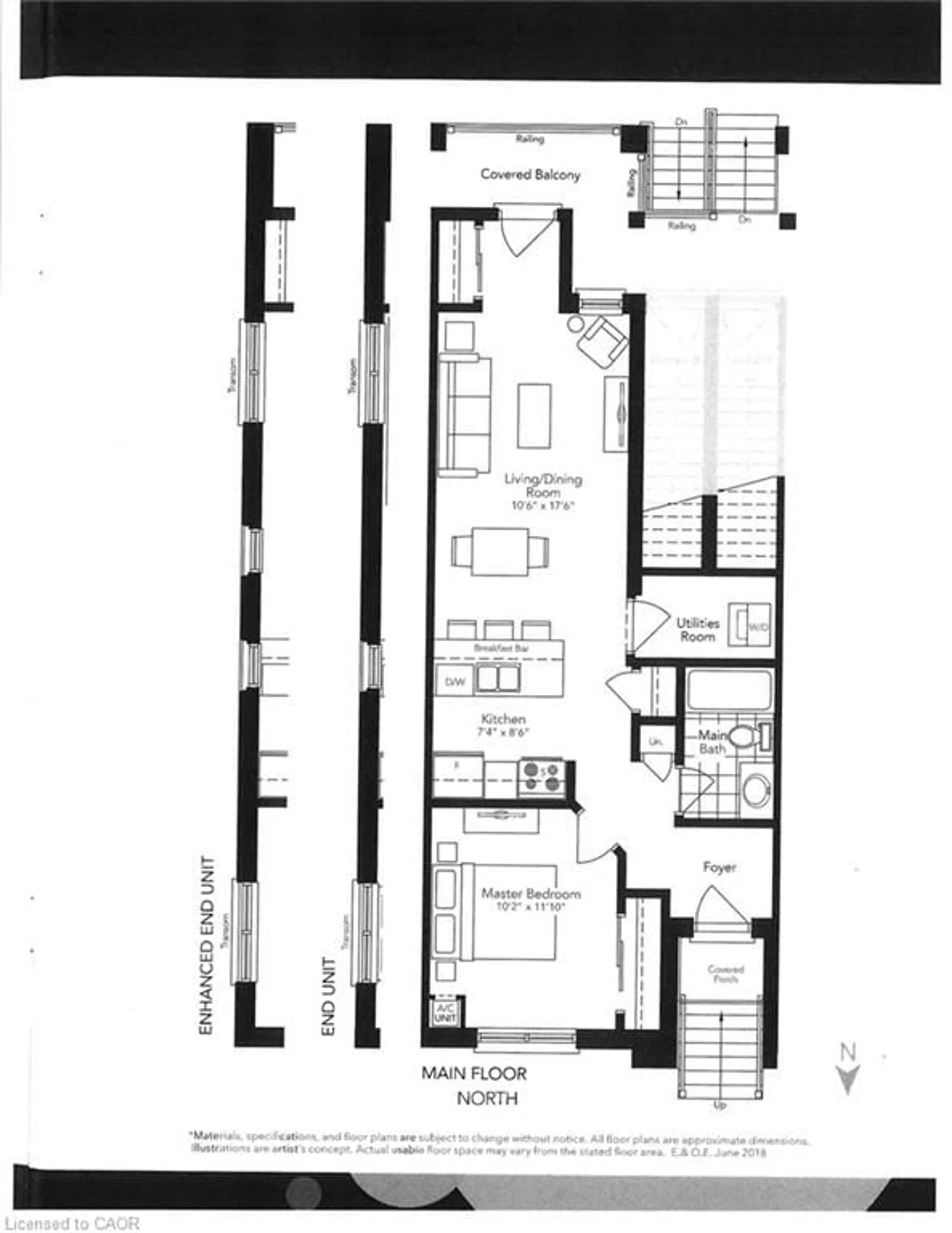 Floor plan for 5016 Serena Dr #7, Beamsville Ontario L3J 0T2