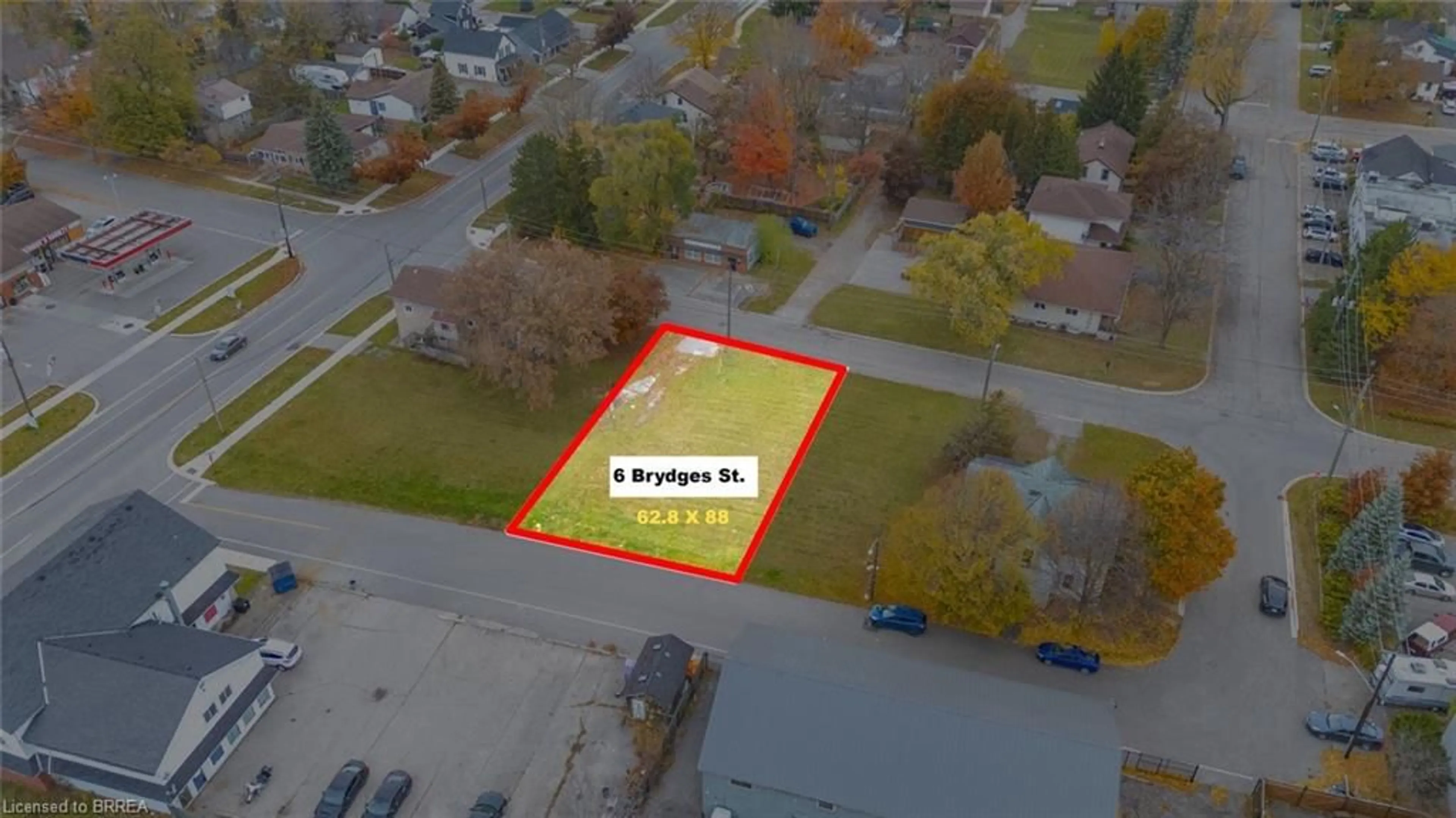 A pic from outside/outdoor area/front of a property/back of a property/a pic from drone, street for 6 Brydges St, Paris Ontario N3L 1R4
