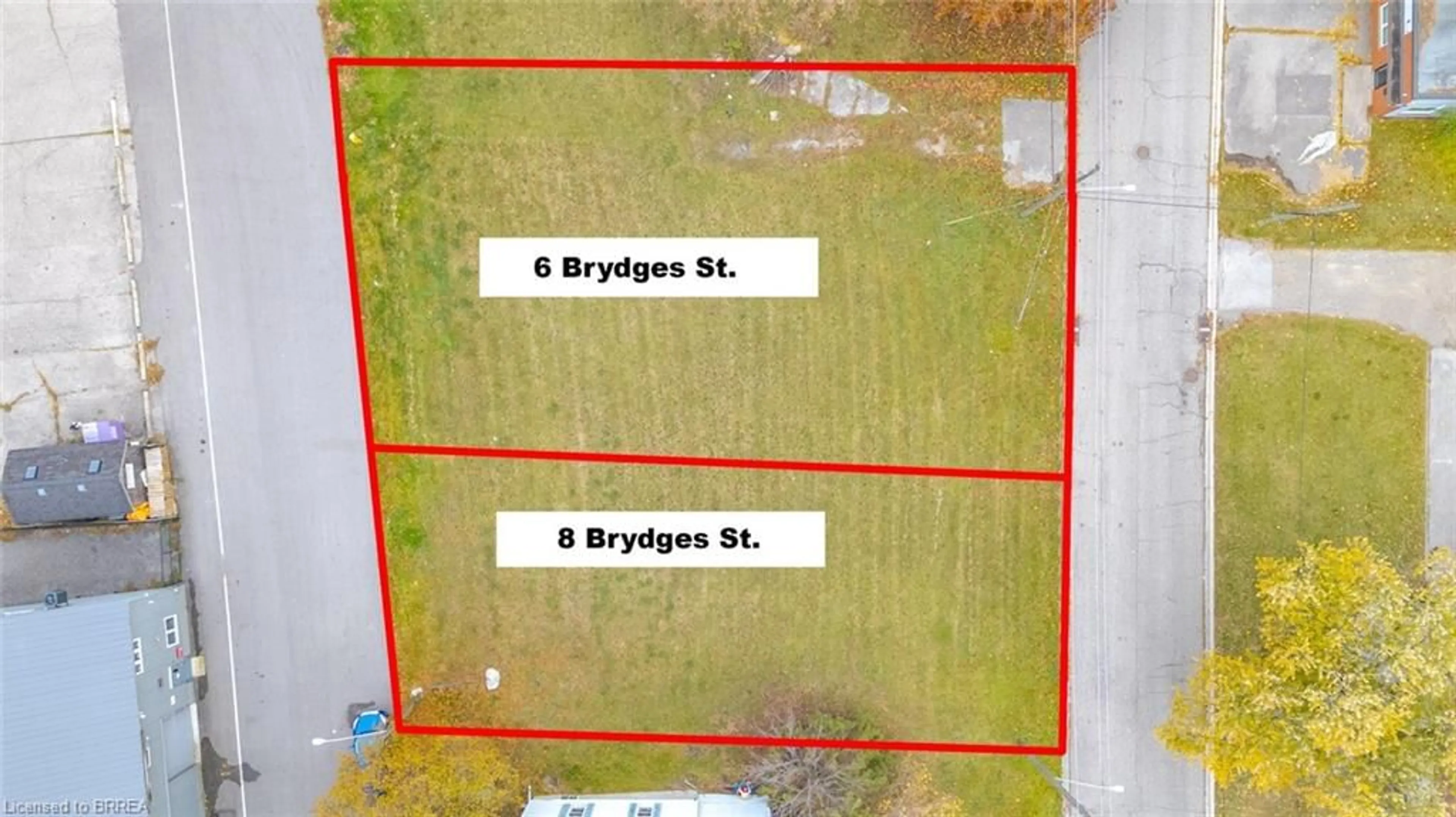 A pic from outside/outdoor area/front of a property/back of a property/a pic from drone, building for 6 Brydges St, Paris Ontario N3L 1R4