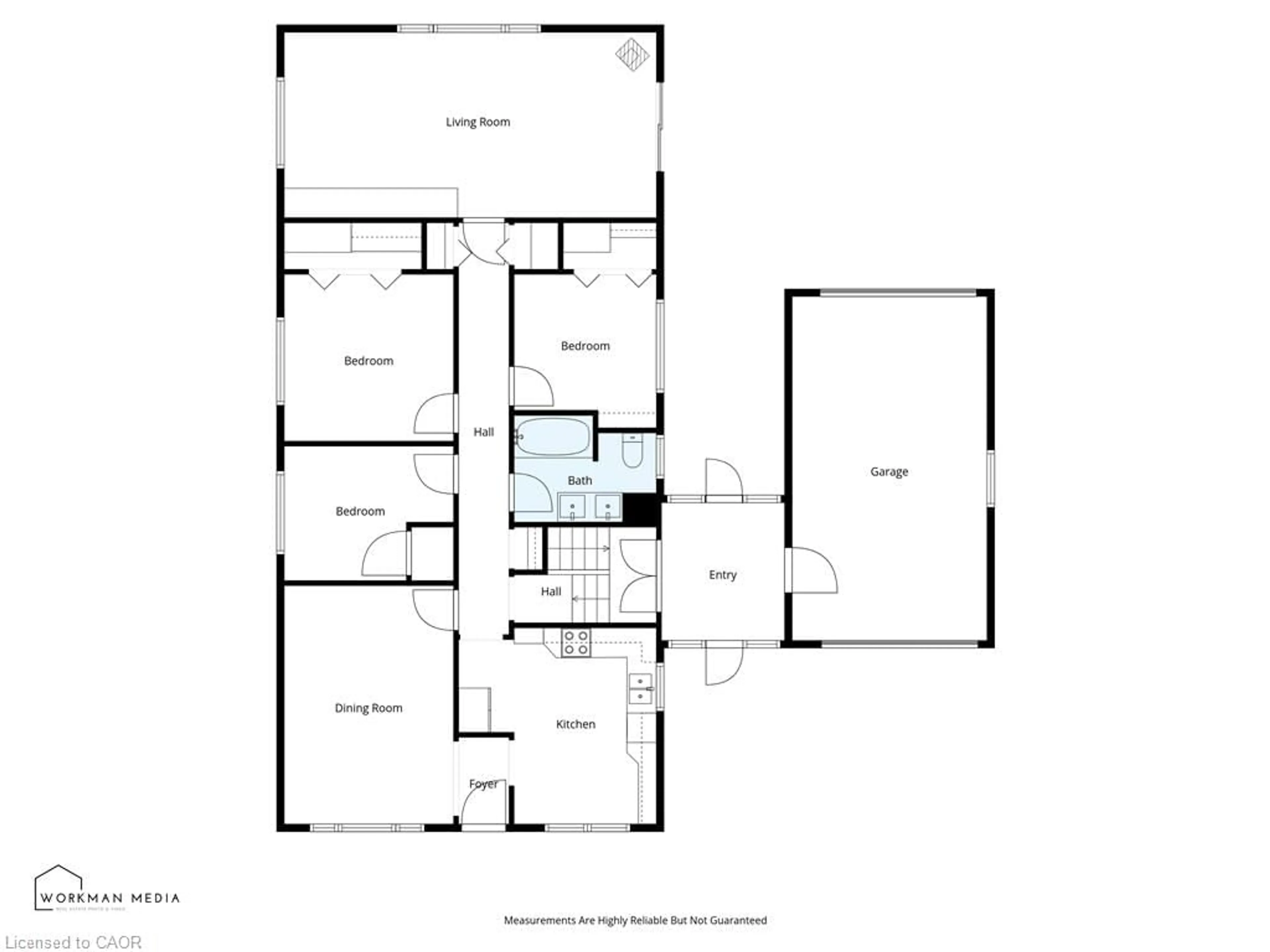 Floor plan for 12 Duncan Dr, St. Catharines Ontario L2N 3N9