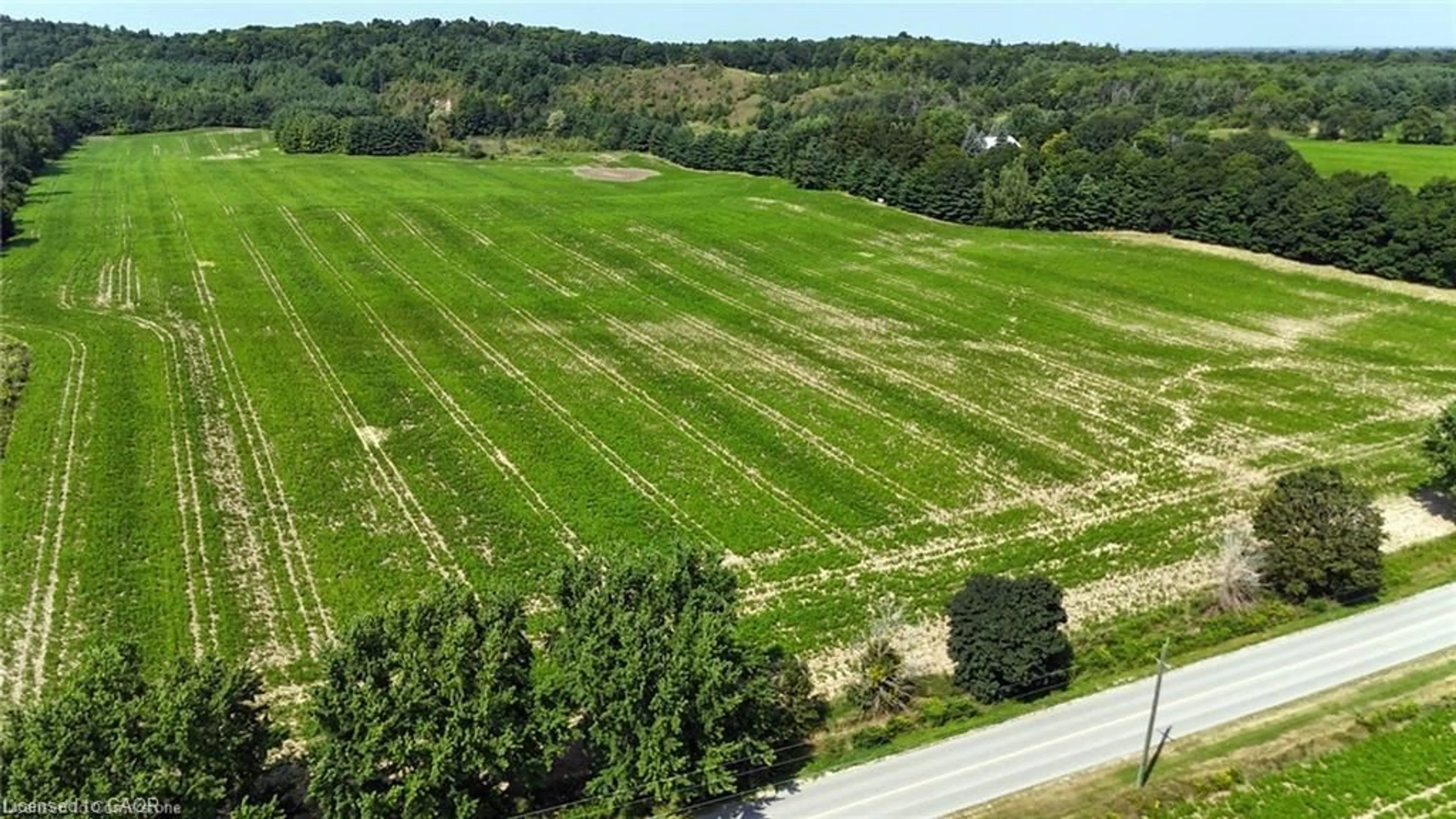 A pic from outside/outdoor area/front of a property/back of a property/a pic from drone, unknown for 1530 Greenfield Rd #Lot A, Cambridge Ontario N1R 5S5