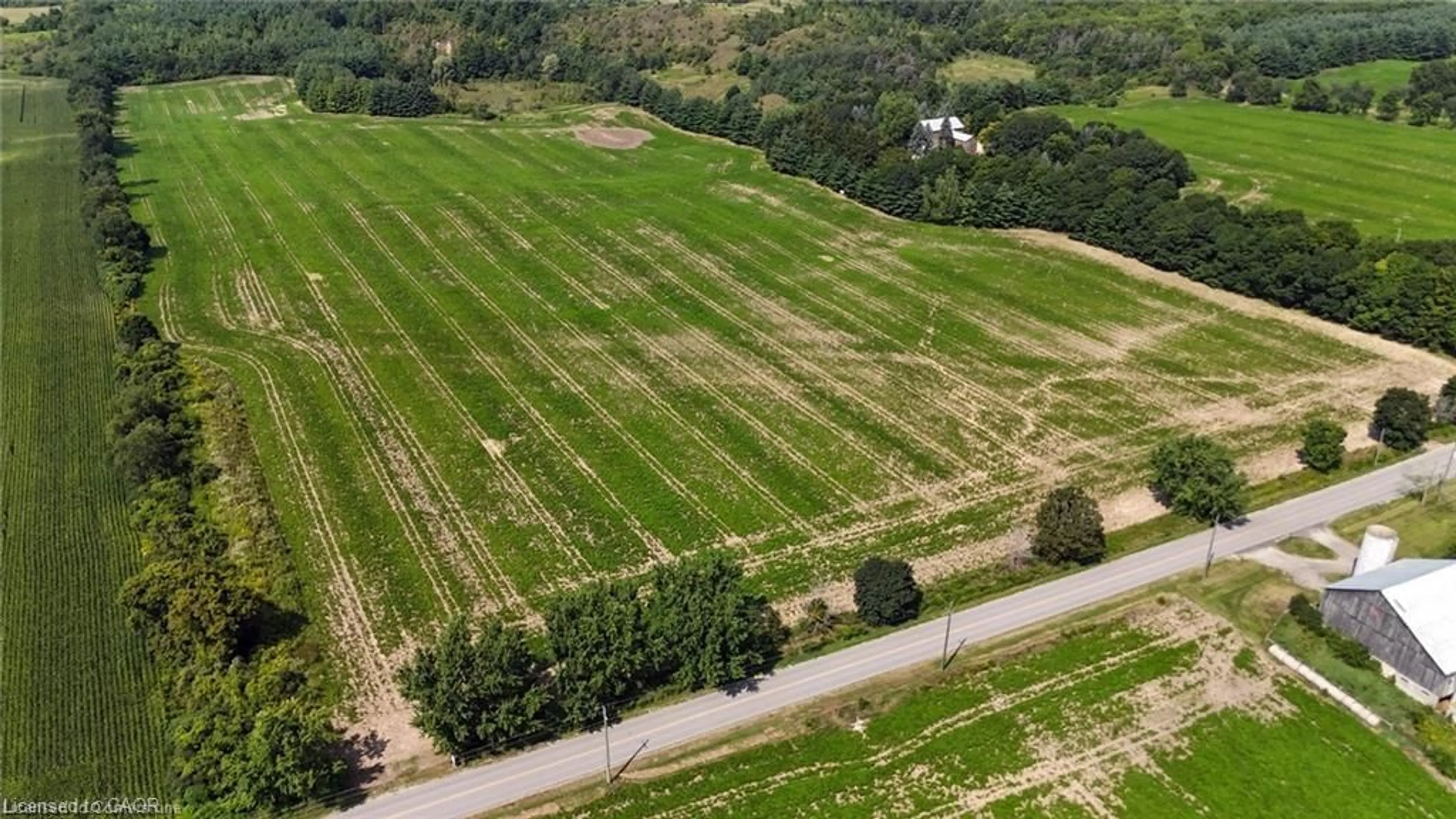 A pic from outside/outdoor area/front of a property/back of a property/a pic from drone, unknown for 1530 Greenfield Rd #Lot A, Cambridge Ontario N1R 5S5