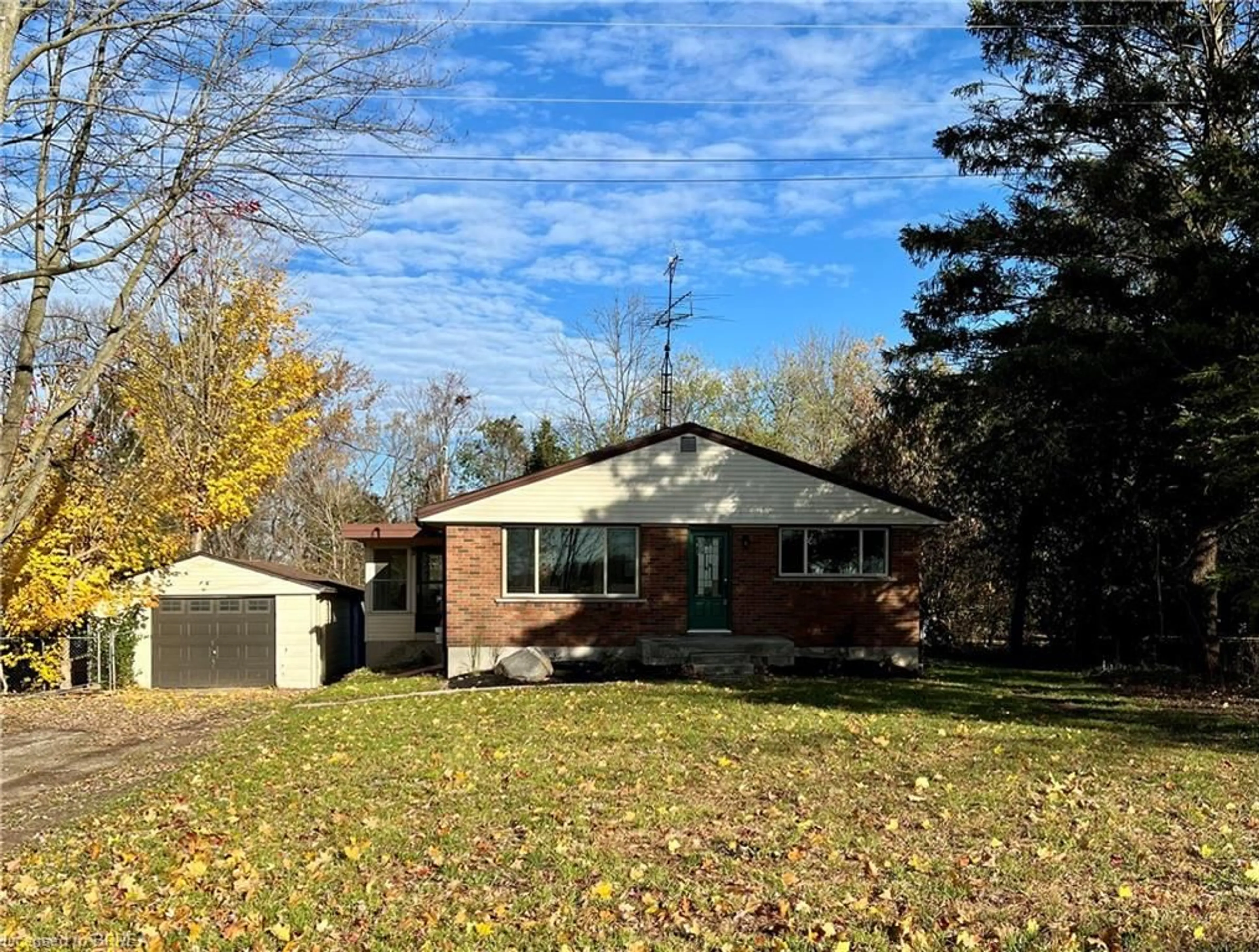 Home with brick exterior material, street for 56 Sixth Concession Rd, Burford Ontario N3T 5L7