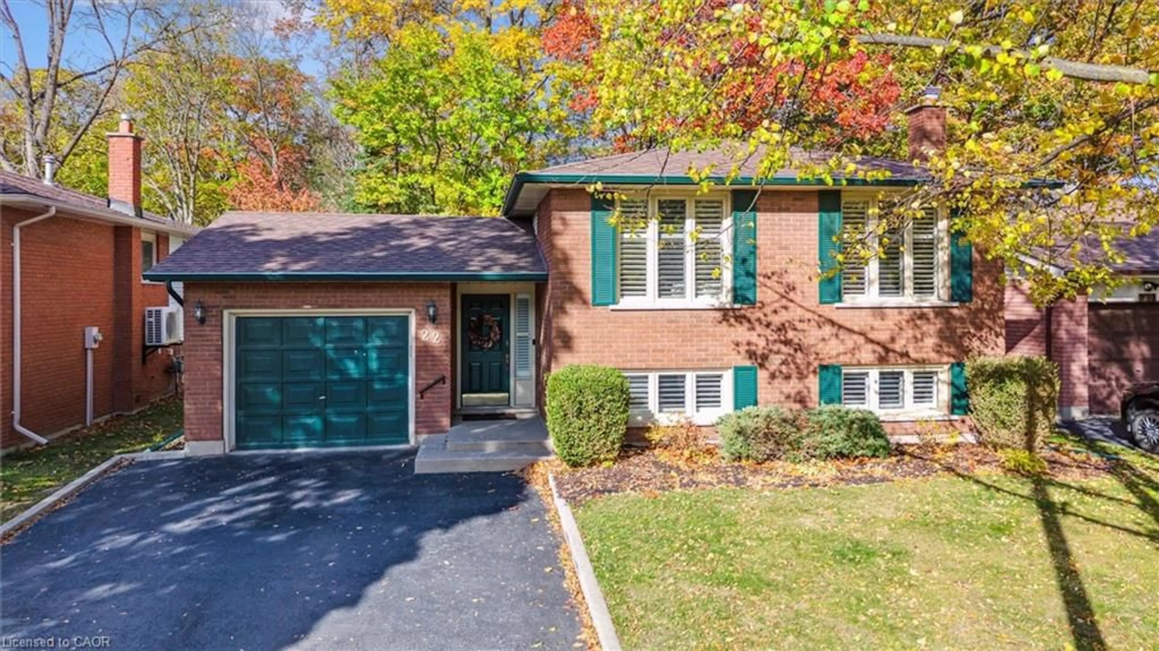 Home with brick exterior material, street for 22 Myrtleville Dr, Brantford Ontario N3V 1B8