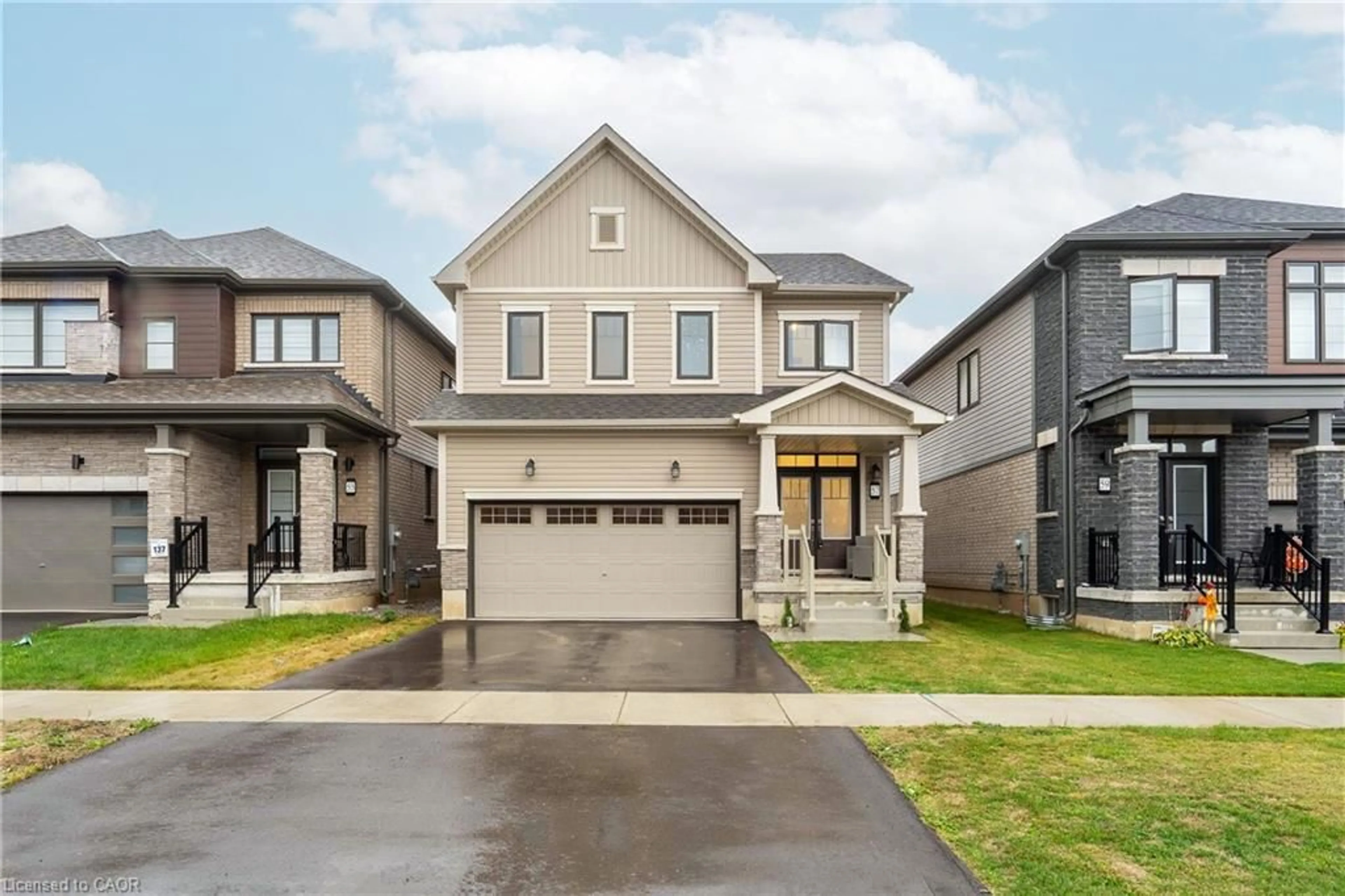 Home with brick exterior material, street for 57 Monteith Dr, Brantford Ontario N3T 0W6