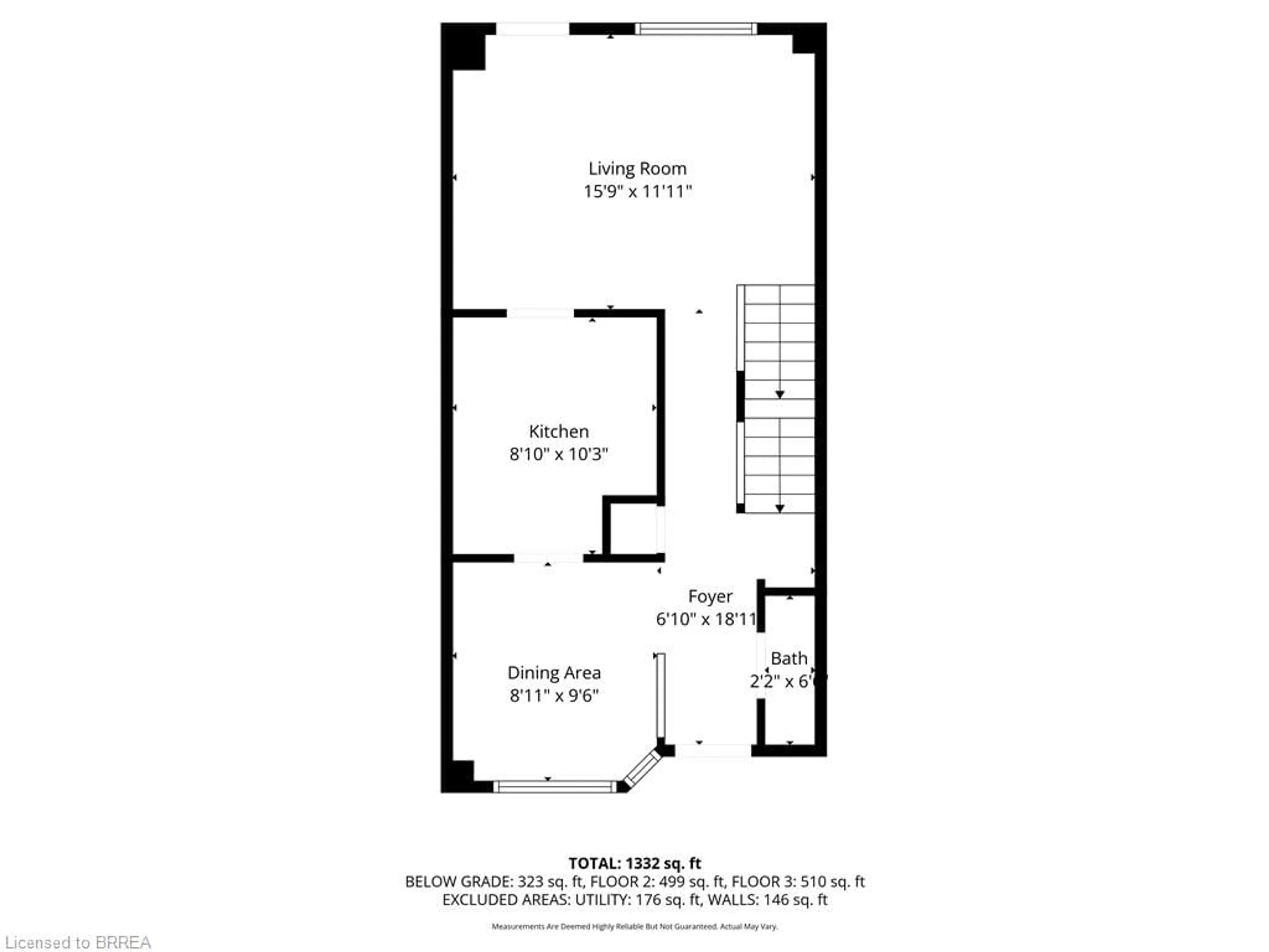 Floor plan for 1115 Nellis St #29, Woodstock Ontario N4T 1P6