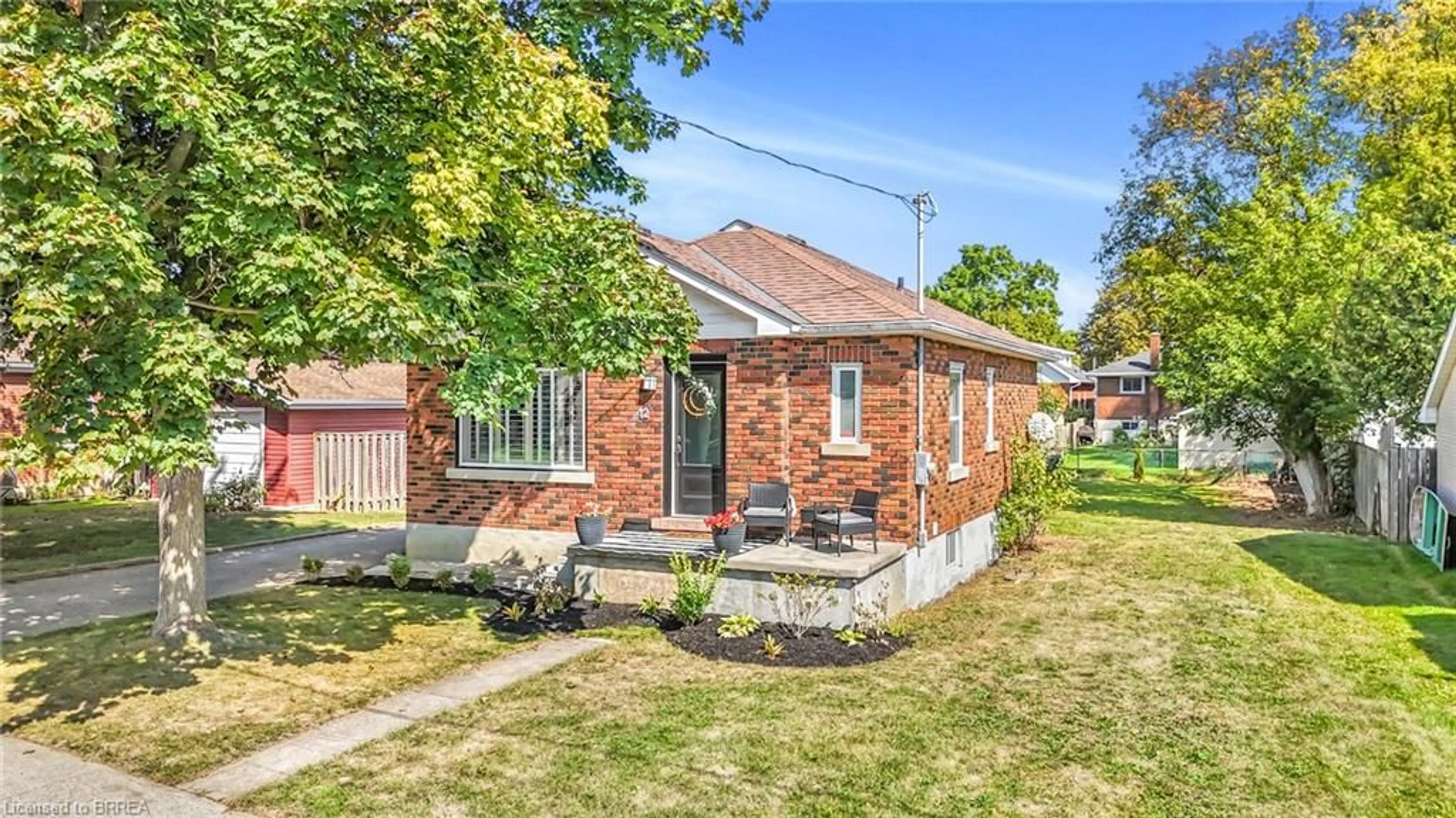 Home with brick exterior material, street for 12 Patricia St, Brantford Ontario N3T 1W5