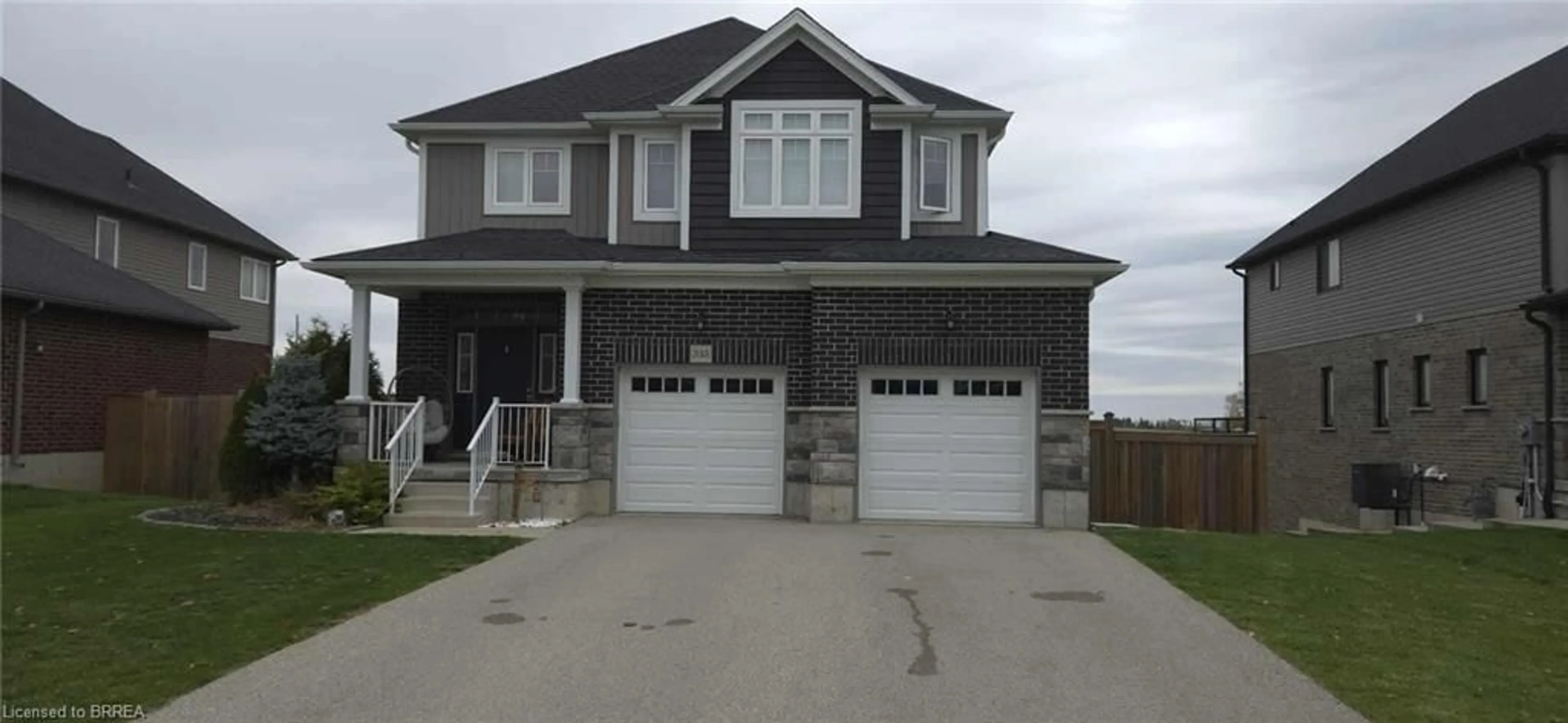 Home with brick exterior material, street for 333 Poldon Dr, Norwich Ontario N0J 1P0