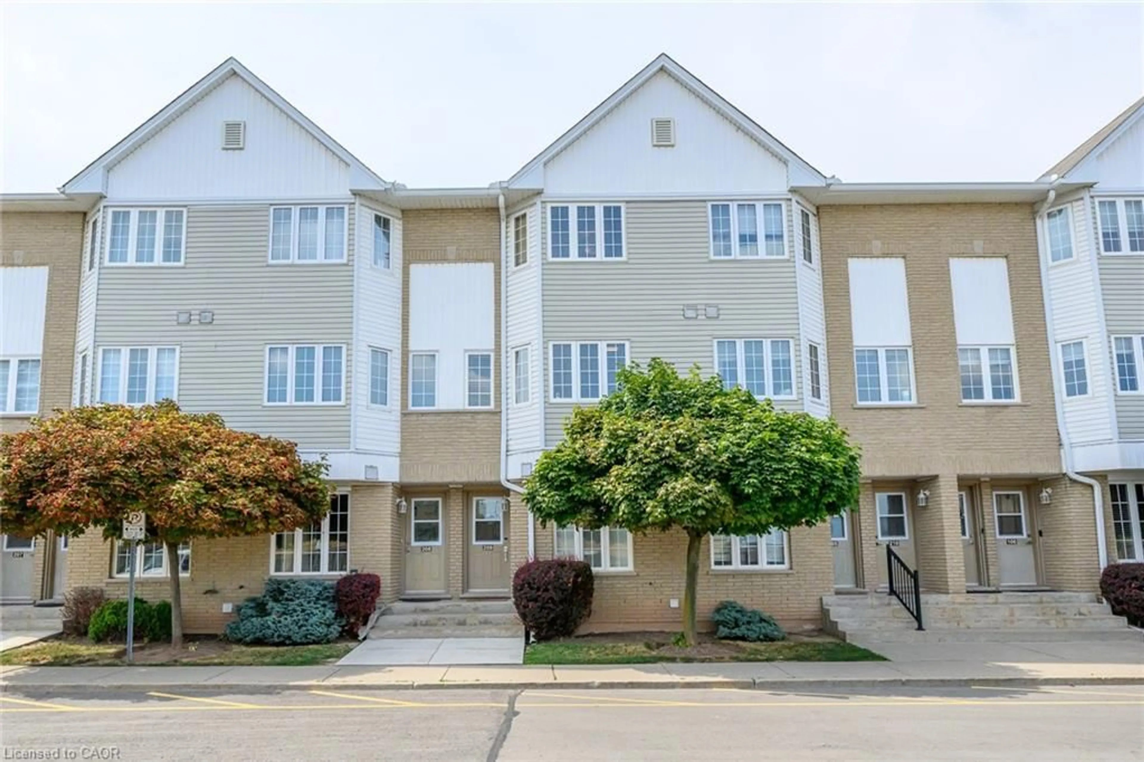 A pic from outside/outdoor area/front of a property/back of a property/a pic from drone, street for 511 Highway 8 St #209, Stoney Creek Ontario L8G 1G4