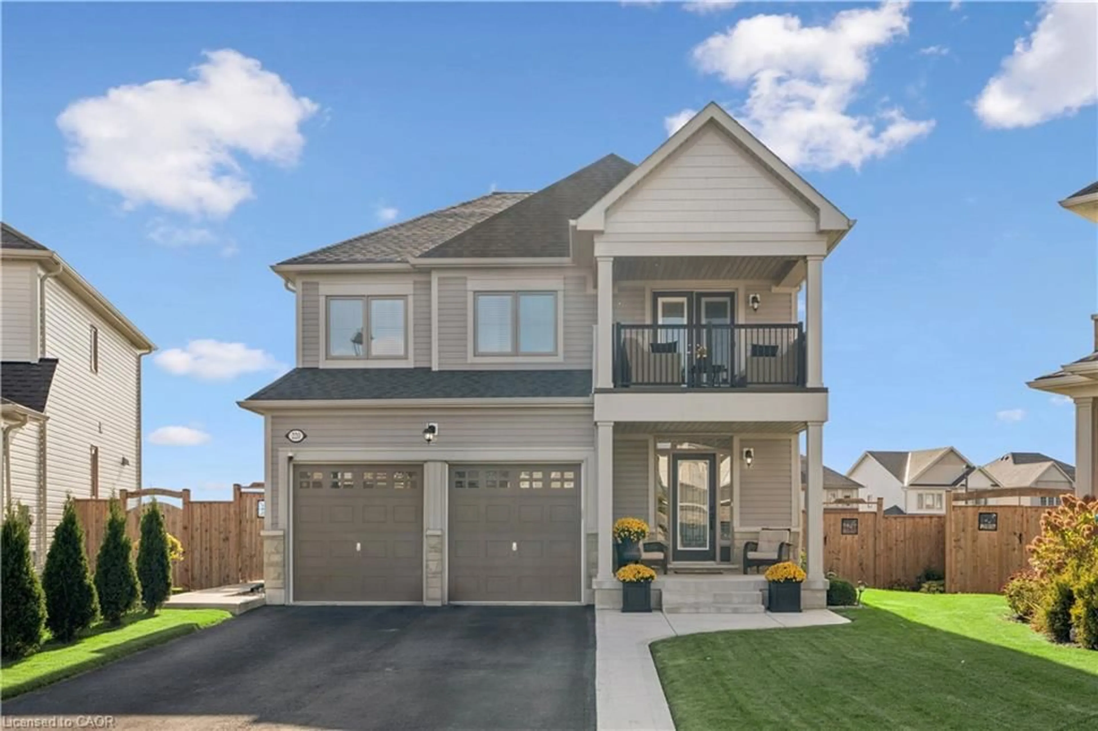 Home with brick exterior material, street for 220 Harpin Way, Fergus Ontario N1M 0G8