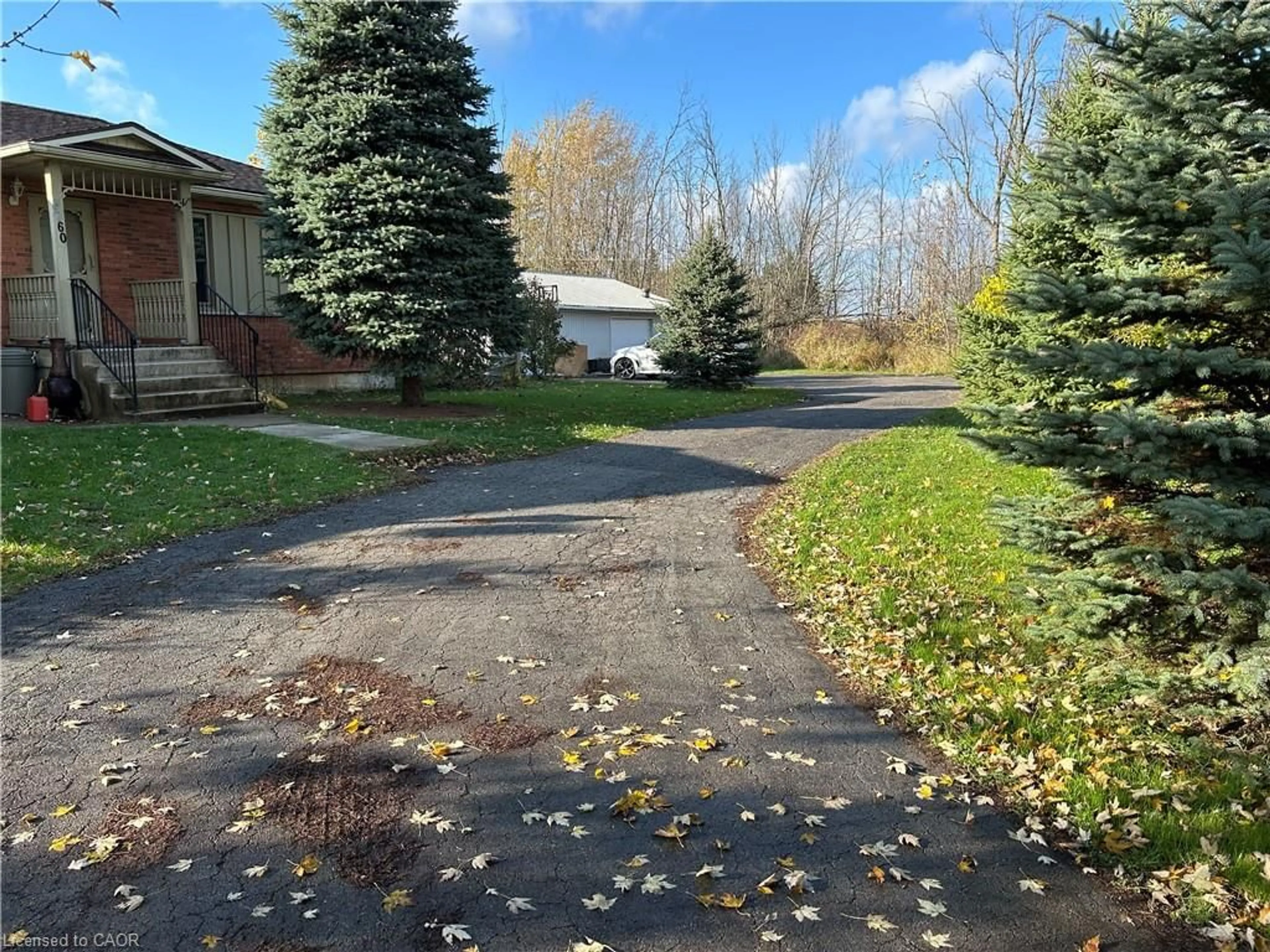 A pic from outside/outdoor area/front of a property/back of a property/a pic from drone, street for 7760 3 Hwy, Dunnville Ontario N1A 2W4