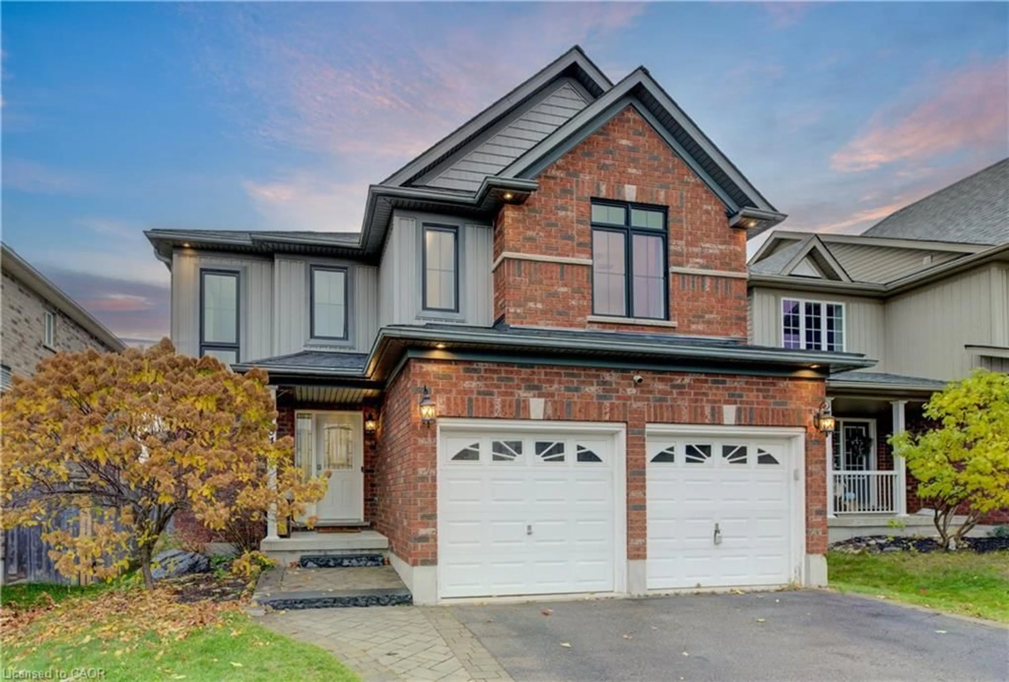 Home with brick exterior material, street for 184 Hilltop Dr, Ayr Ontario N0B 1E0