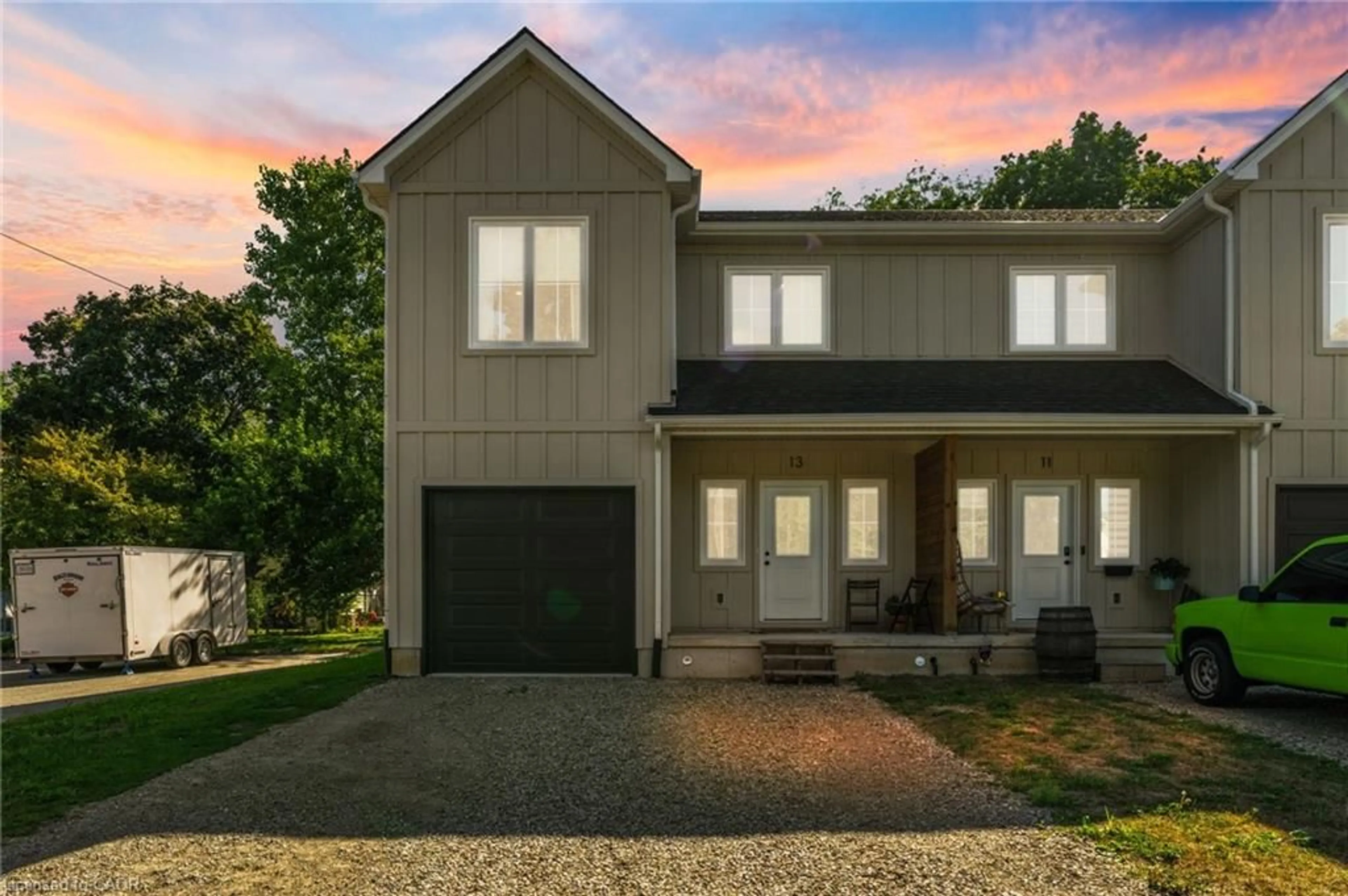 Home with brick exterior material, street for 13 Linden St, Aylmer Ontario N5H 0B8