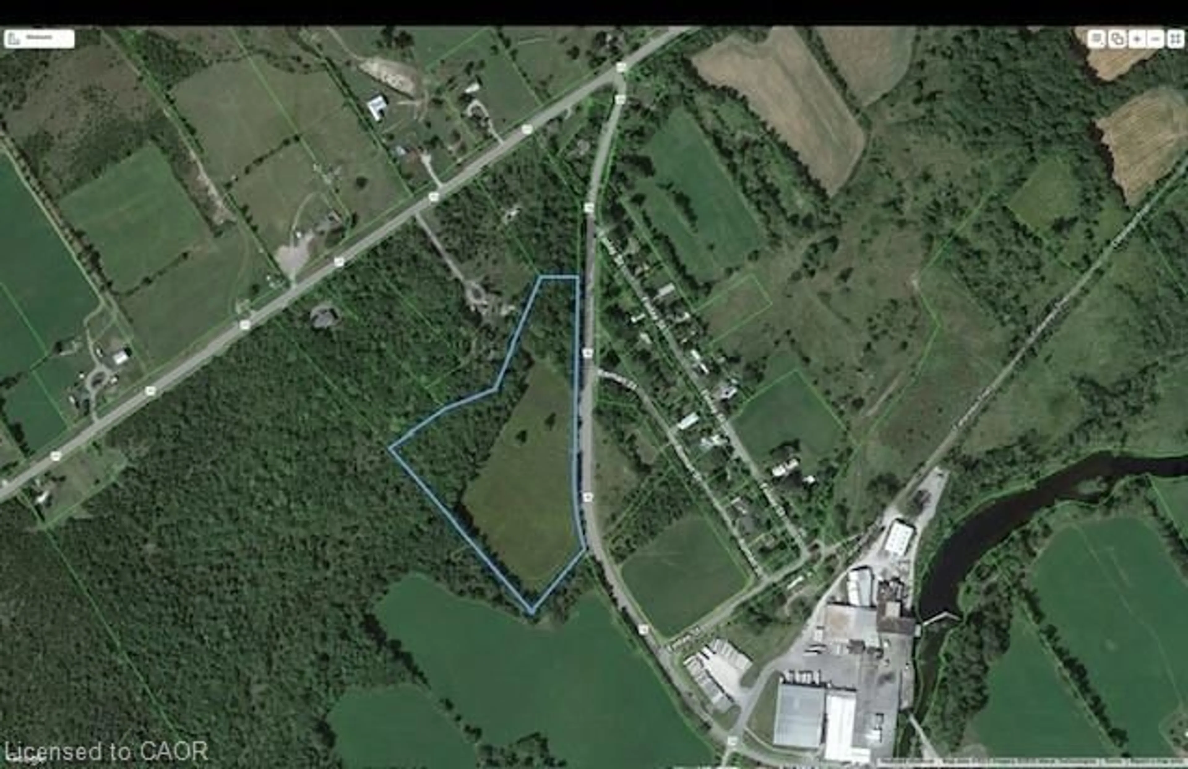 Picture of a map for 0 County Road 16, Napanee Ontario K7R 3L2